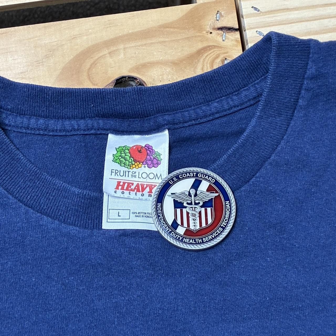 Fruit Of The Loom Vintage George W. Bush Navy Blue Political Tee Size Large Size US L / EU 52-54 / 3 - 3 Thumbnail