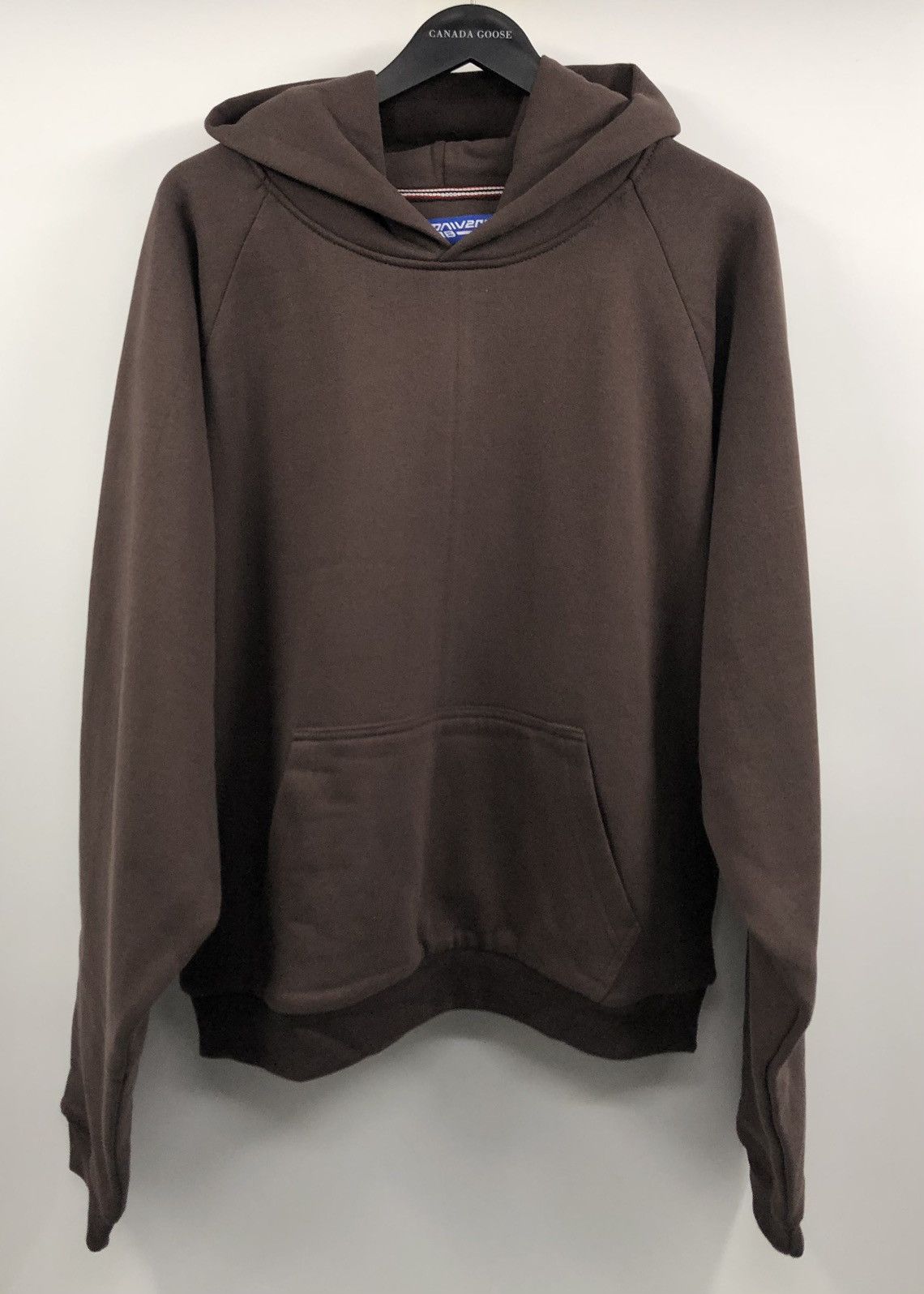 jOONIVERSE LAB Jooniverse Lab Double Layer Heavyweight Boxy Brown Hoodie XL Size US XL / EU 56 / 4 - 7 Thumbnail