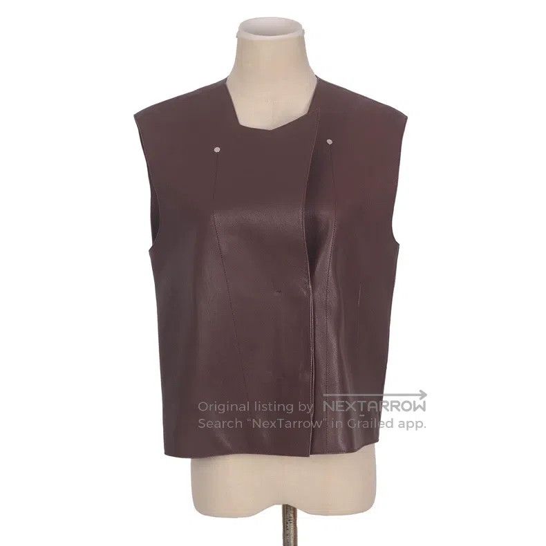 Hermes Hermes Leather Vest Size XS / US 0-2 / IT 36-38 - 1 Thumbnail