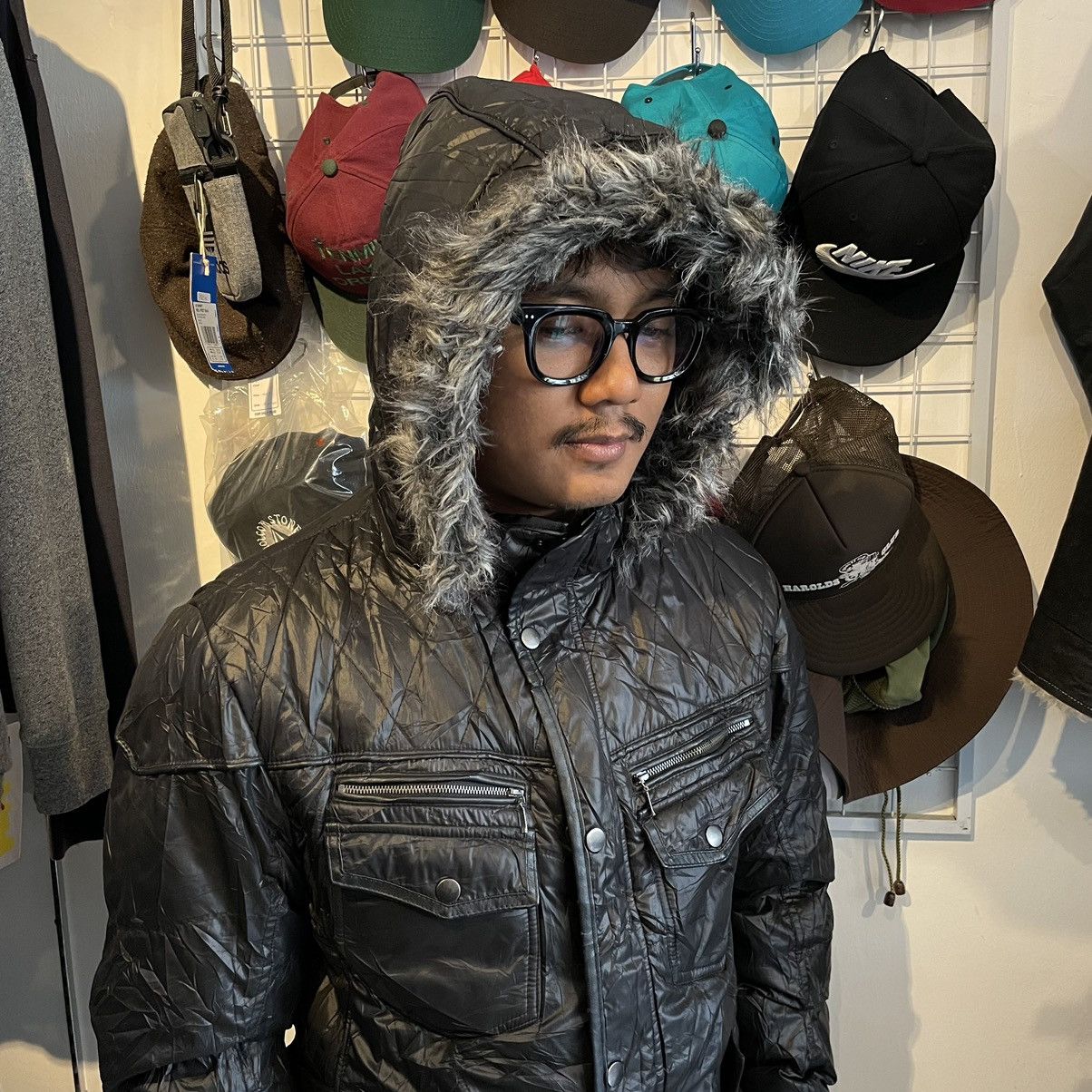 If Six Was Nine × KMRii × Le Grande Bleu (L.G.B.) Villand Fur Jacket LGB Style Ifsixwasnine Size US L / EU 52-54 / 3 - 14 Thumbnail