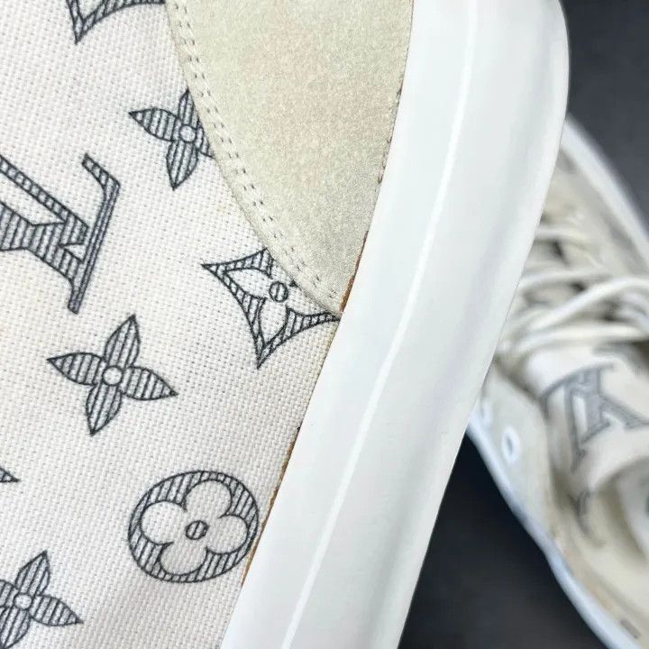 Louis Vuitton Louis Vuitton Monogram Canvas High-Top Sneakers -2508 Size US 8 / EU 41 - 6 Thumbnail