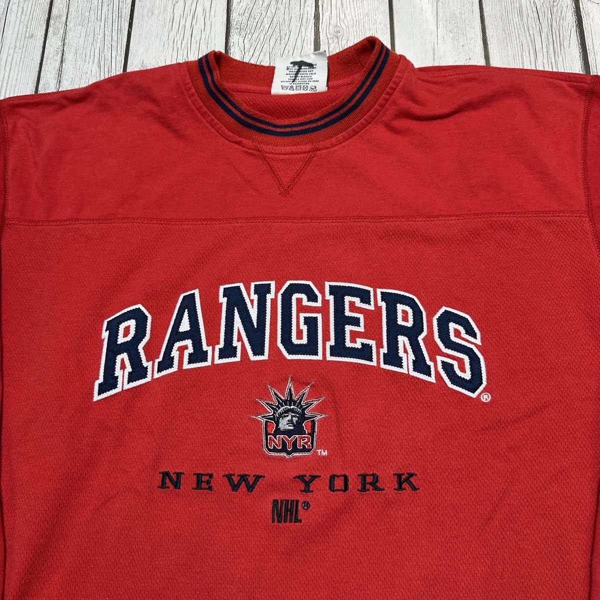 Lee Vintage New York Rangers long sleeve shirt Size US L / EU 52-54 / 3 - 3 Thumbnail