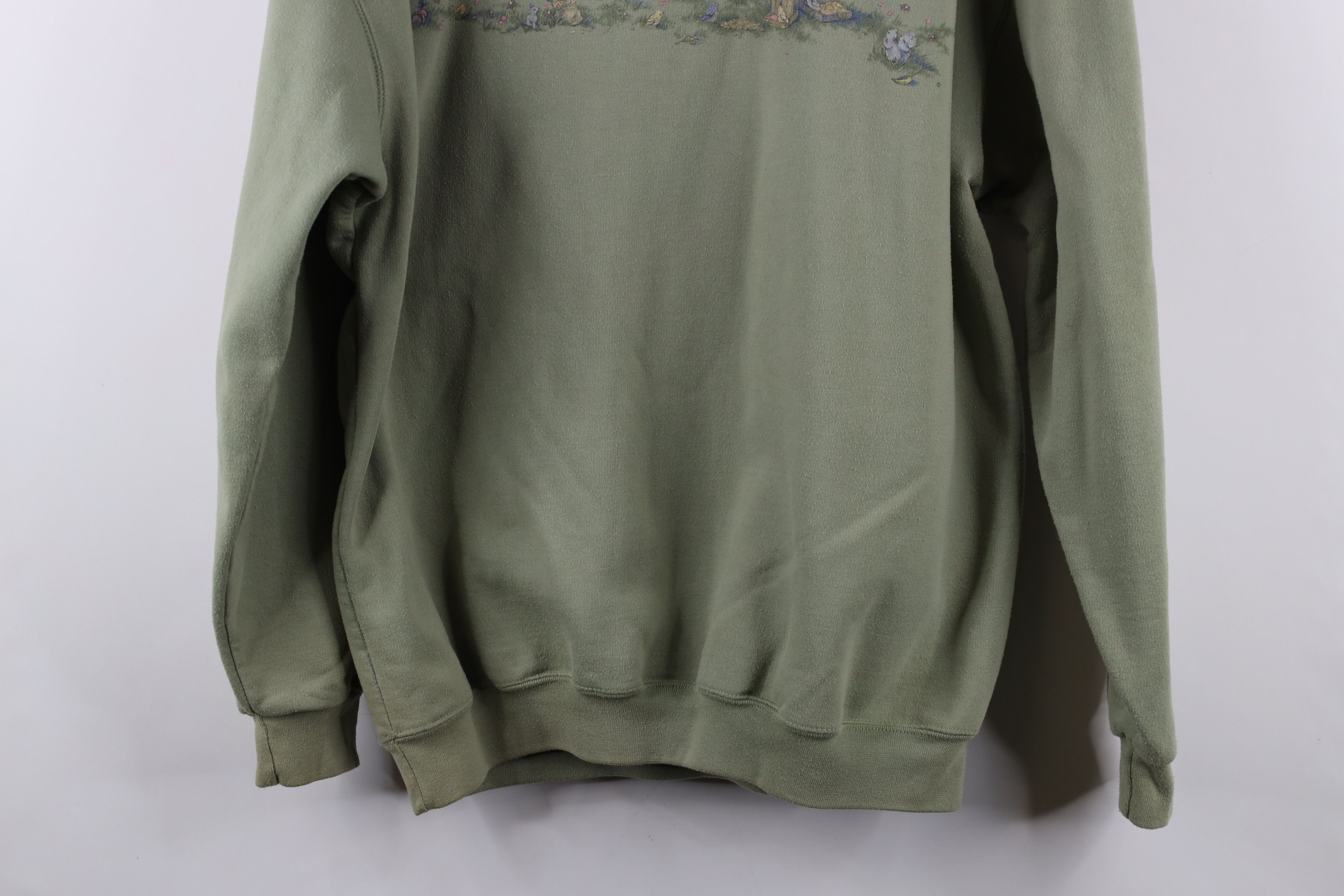 Vintage Vintage 90s Streetwear Bird Butterfly Crewneck Sweatshirt Size XXL / US 16-18 / IT 52-54 - 14 Thumbnail