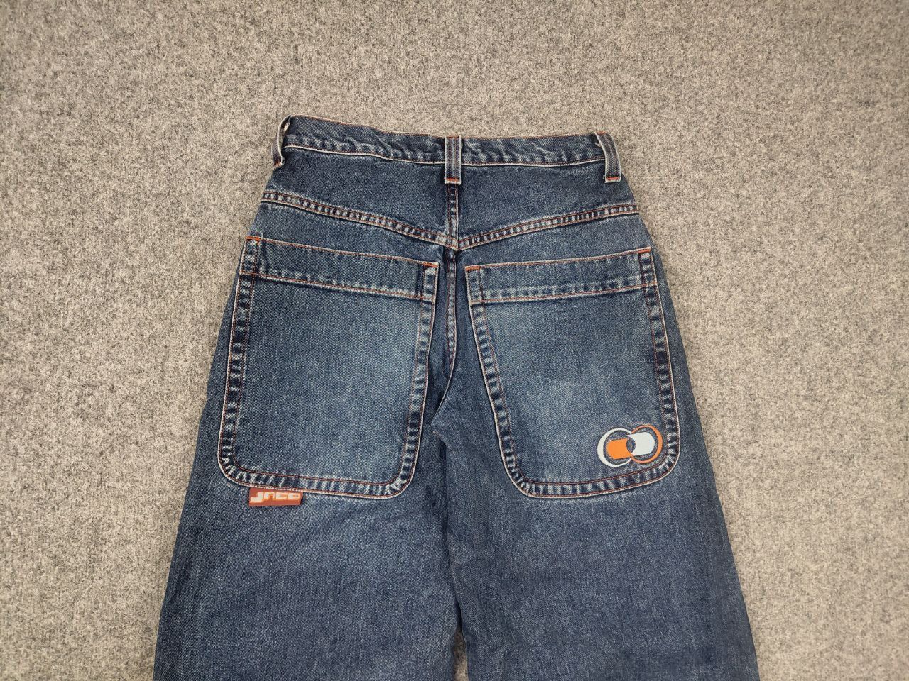 JNCO Rare Vintage 90's Jnco Girlie‎ Double Barrel Wide Leg Jeans Size US 29 - 10 Thumbnail