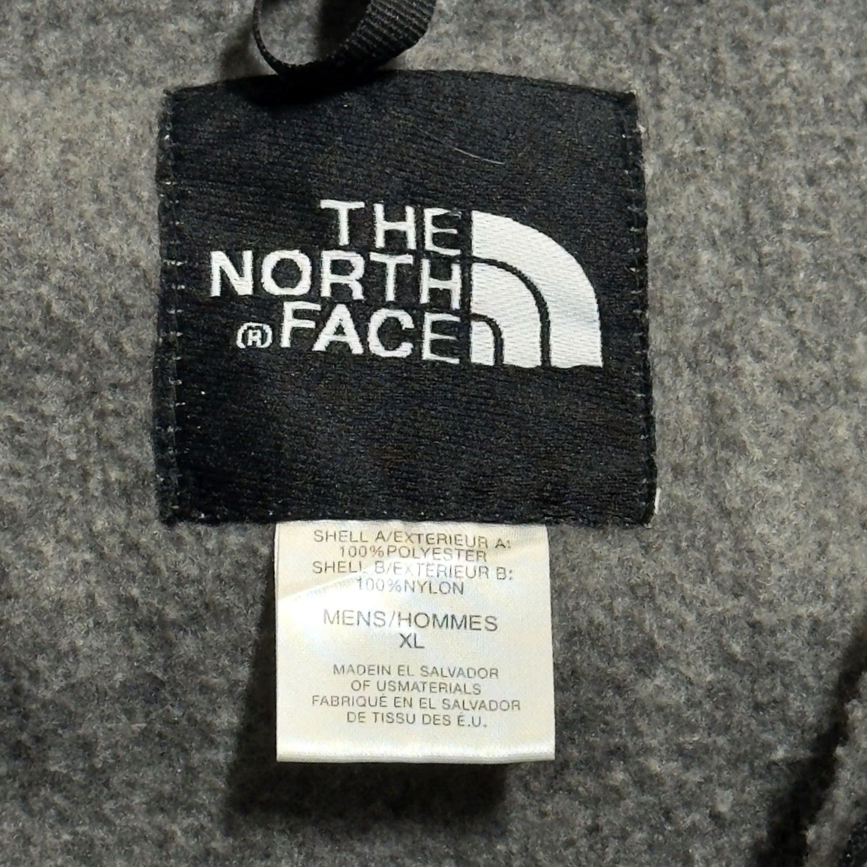 The North Face VINTAGE The North Face Jacket Mens XL Gray Full Zip Fleece Denali 90s USA Size US XL / EU 56 / 4 - 5 Thumbnail