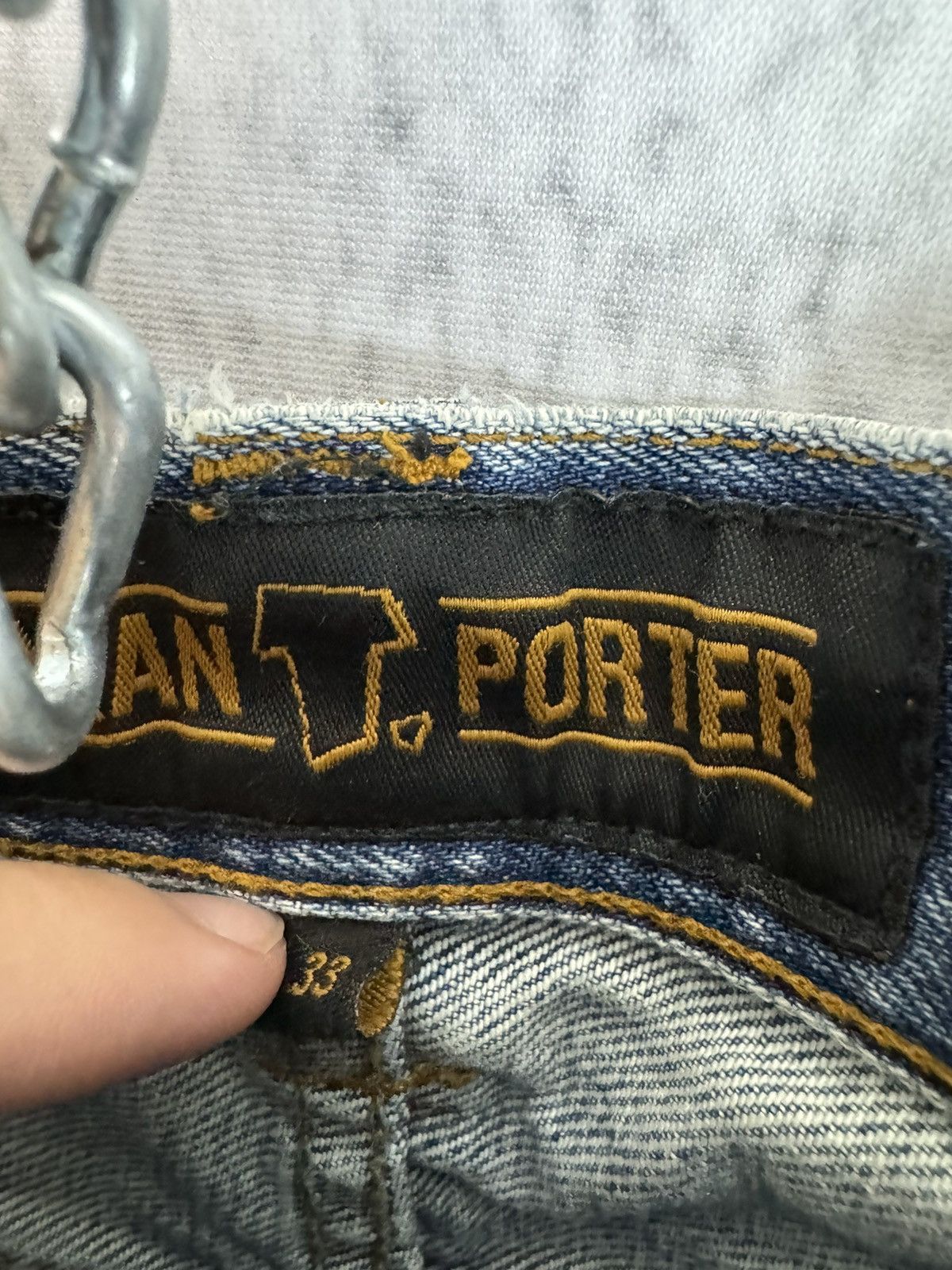 Freeman T. Porter Vintage Freeman Porter Japanese Velvet/Denim Pants Size US 33 - 5 Thumbnail