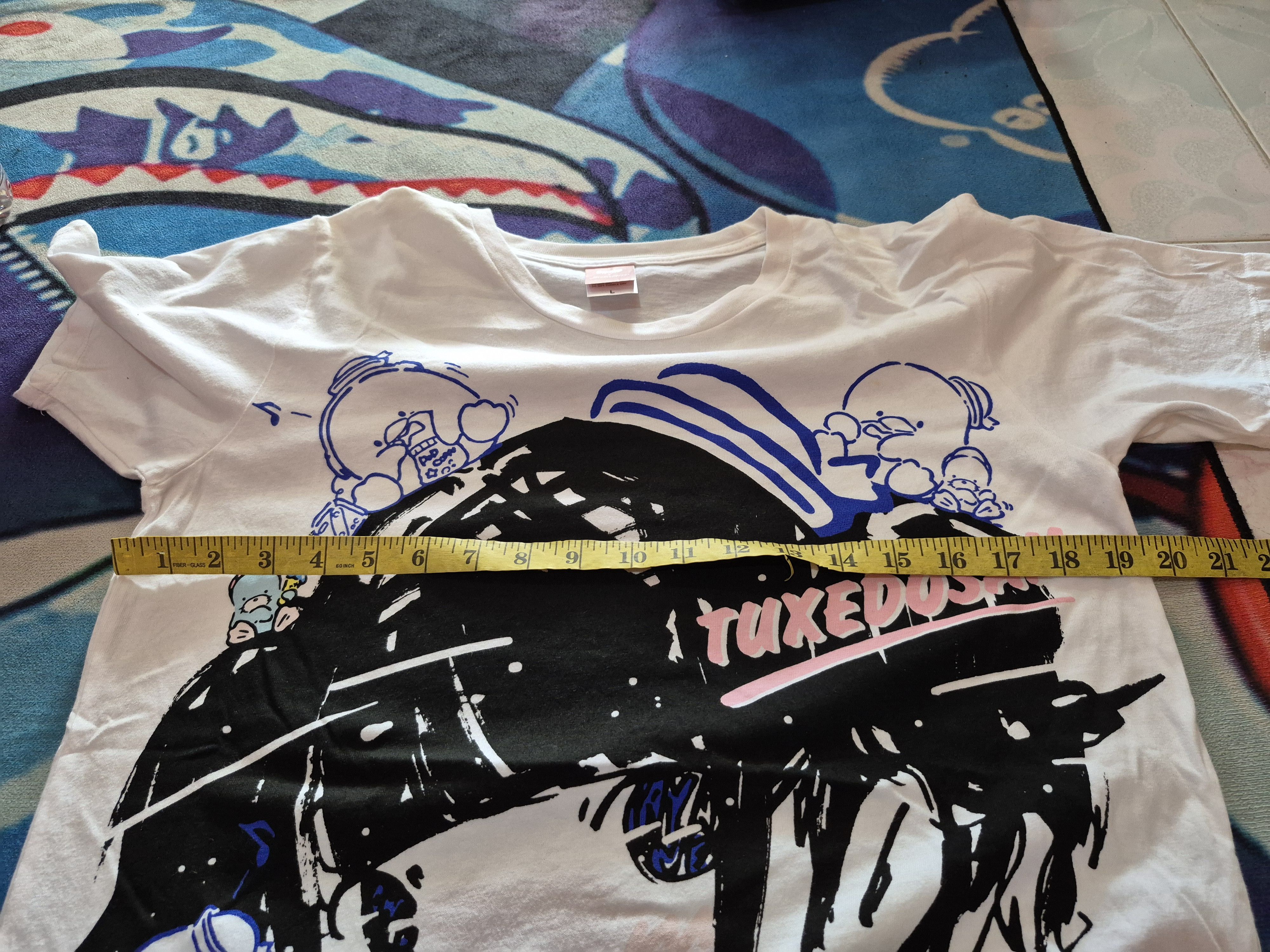 Anime 🔥 Tuxedo Sam Ayane Dear Stage Hello Kitty Anime Tee Japan Size US L / EU 52-54 / 3 - 7 Thumbnail