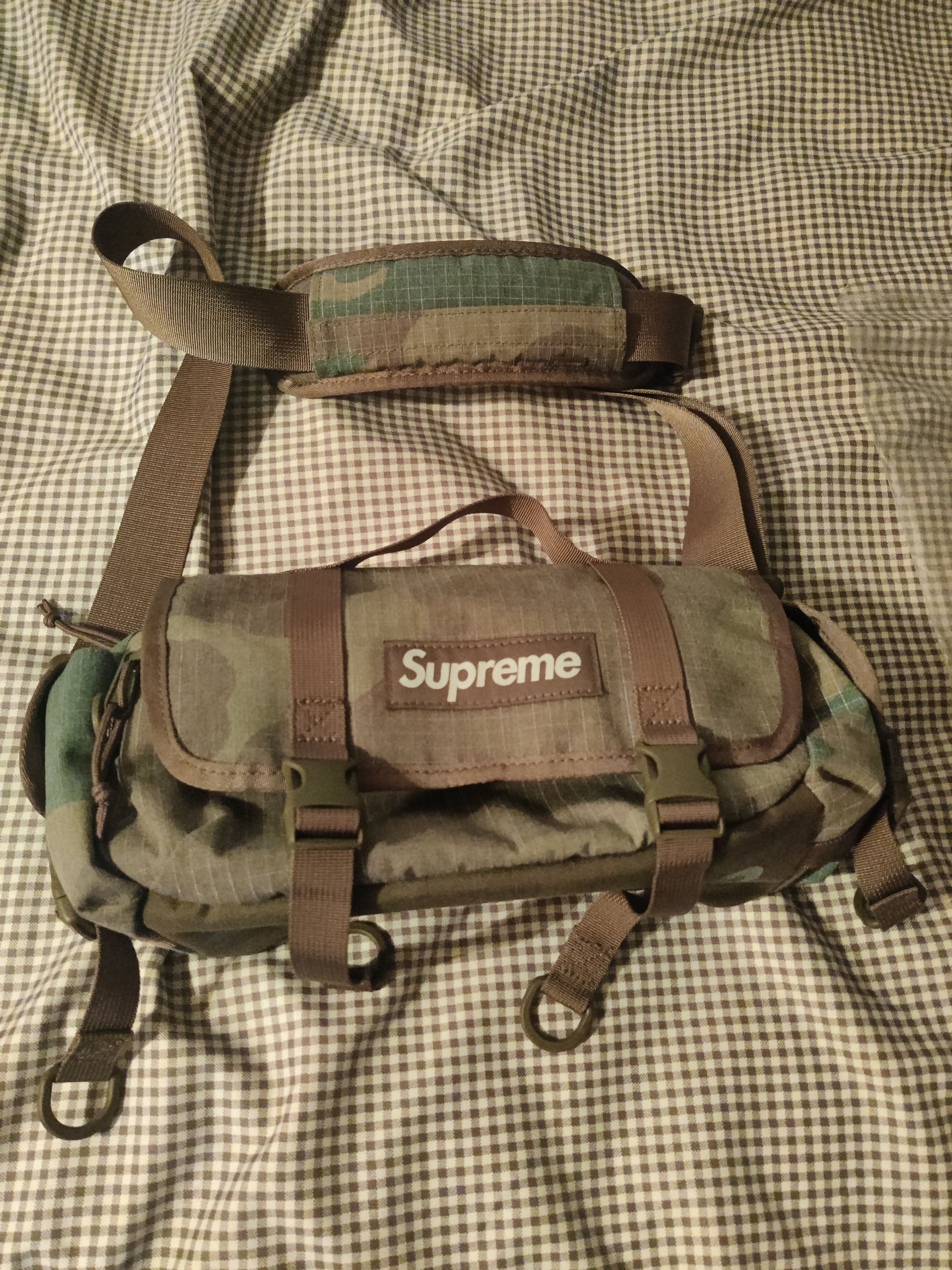 Supreme Supreme Mini Duffle Bag Woodland Camo SS24 | Grailed