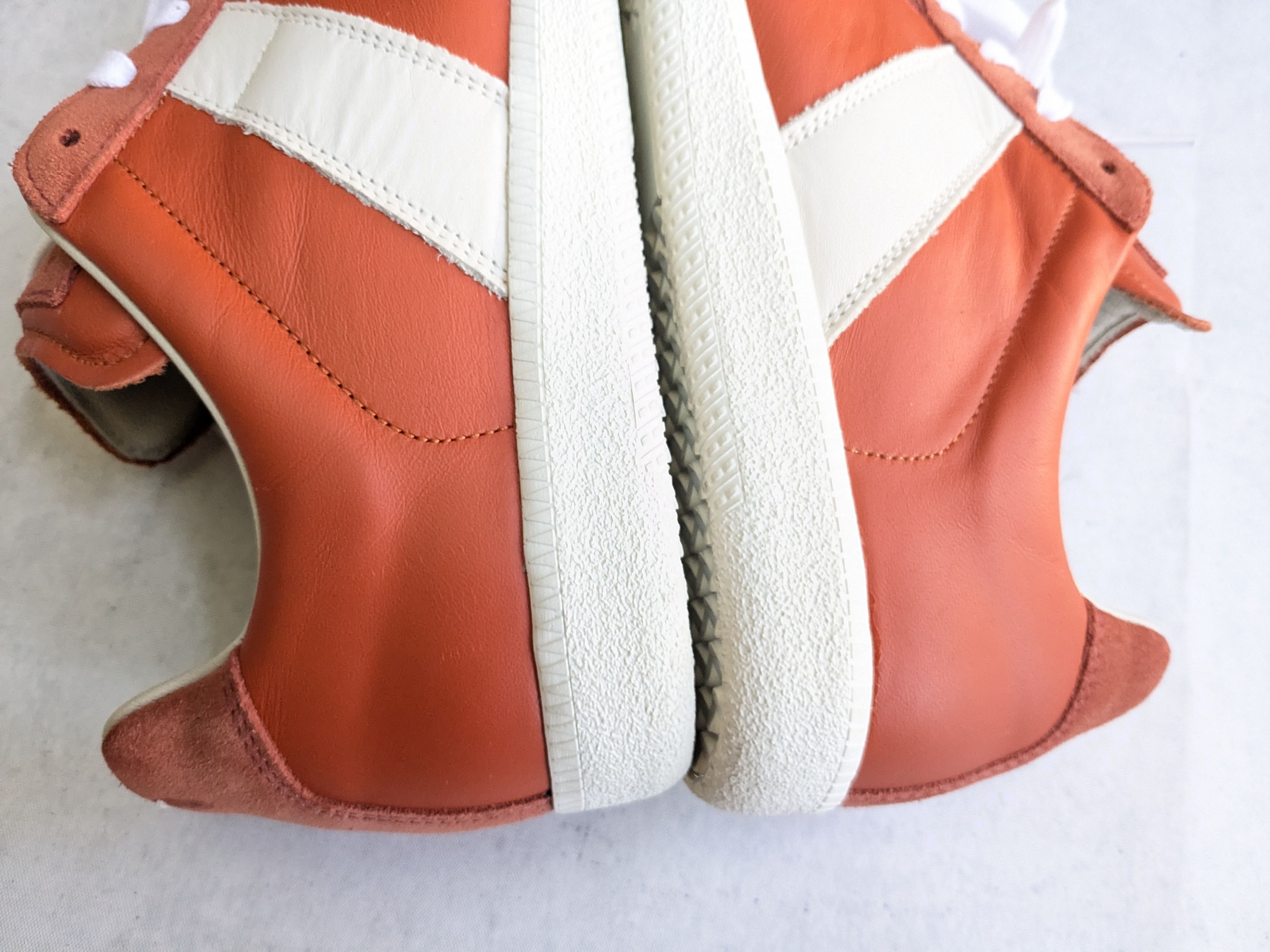 Maison Margiela Maison Margiela GAT Replica Orange White 9 42 Low Tops Size US 9 / EU 42 - 8 Thumbnail