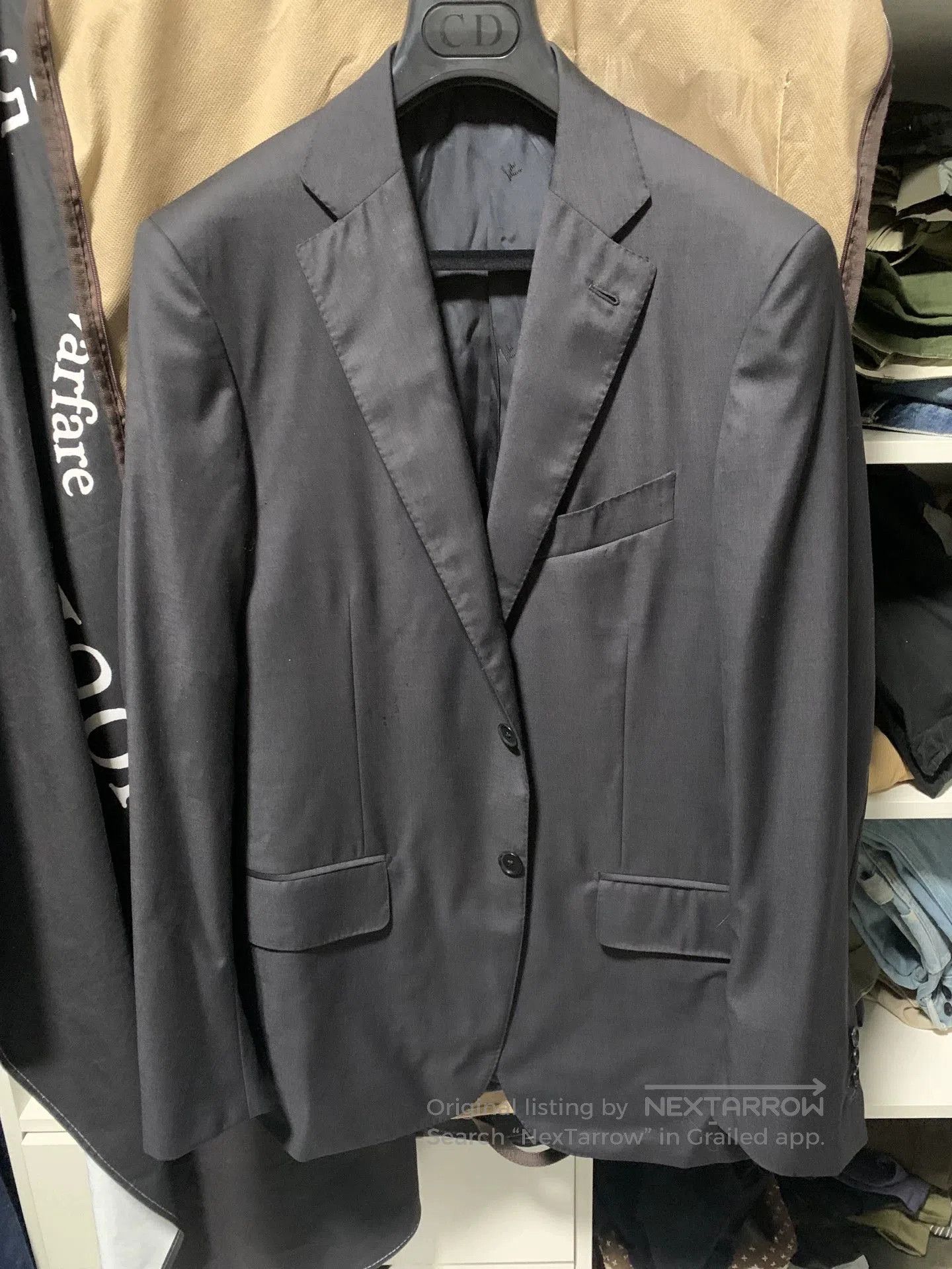 Isaia isaia Napoli grey single breasted blazer. Size US M / EU 48-50 / 2 - 1 Thumbnail