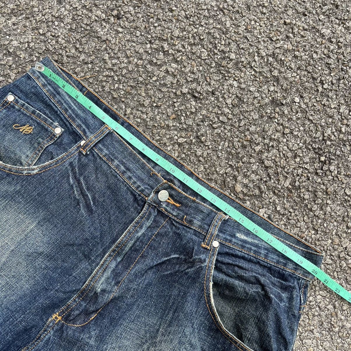 Southpole RARE Vintage Y2K Makaveli Tupac Baggy Denim Printed Jeans Size US 40 / EU 56 - 6 Thumbnail
