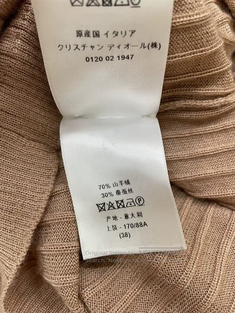 Dior Dior Little Bee Knitted Undershirt Long Sleeve Size XS / US 0-2 / IT 36-38 - 6 Thumbnail
