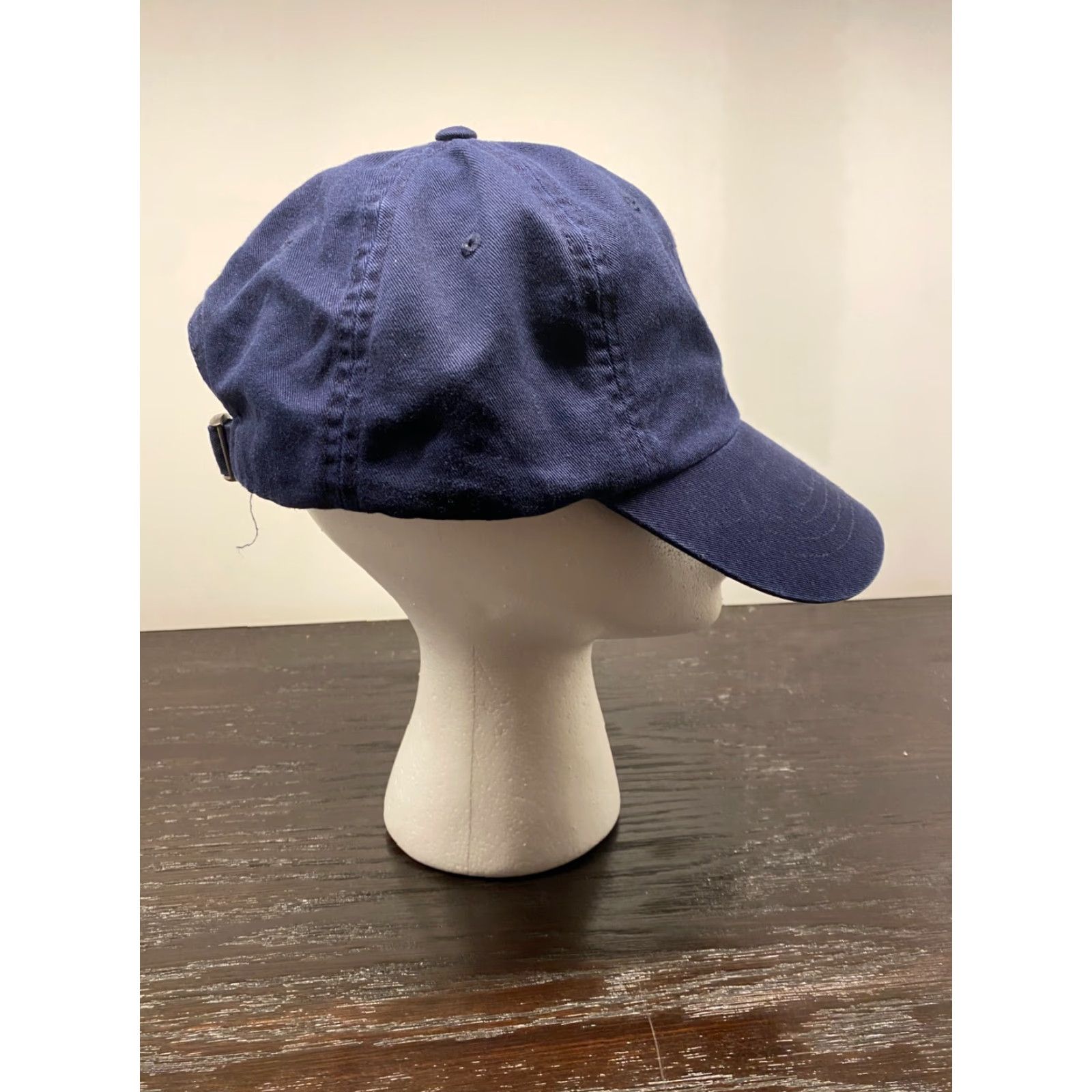 Polo Ralph Lauren VINTAGE Polo Ralph Lauren Baseball Cap Mens One Size Blue Twill Adjustable Strapback Classic Preppy Size US M / EU 48-50 / 2 - 2 Thumbnail