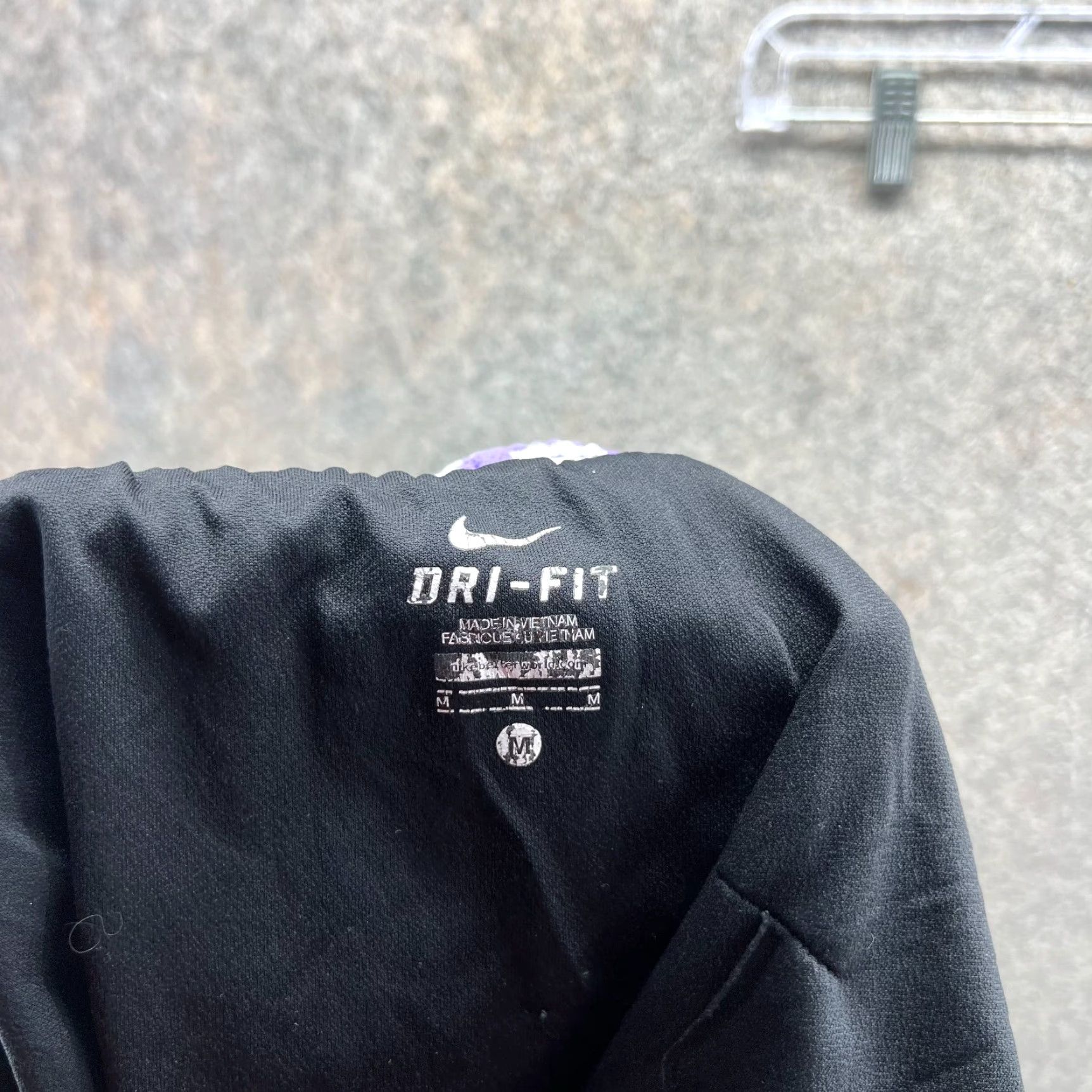 Nike Nike Shorts Men M Adult Black Purple Dri Fit Lined Gym Running Tennis 3in Inseam Regular Athletic - Nike Clothing Size 32" / US 10 / IT 46 - 3 Thumbnail