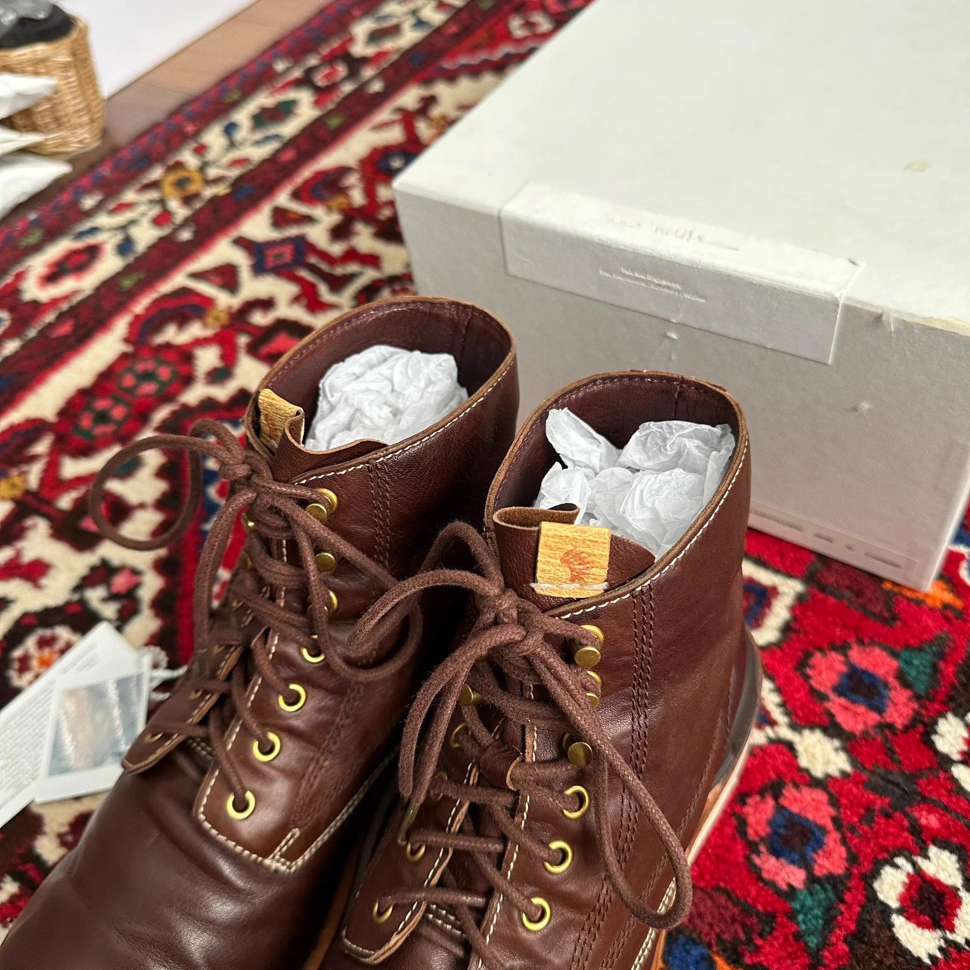 Visvim visvim 15aw virgil brown kangaroo leather boots m9 Size US 9 / EU 42 - 3 Thumbnail