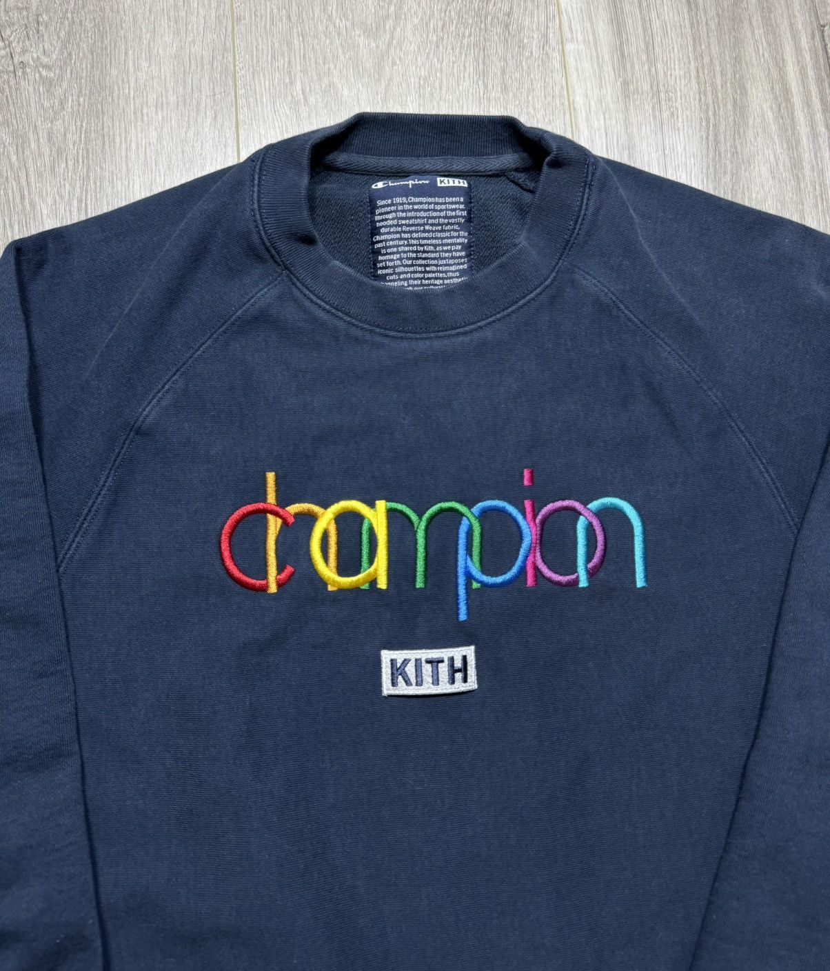 Champion × Kith KITH X Champion Reverse Weave Crewneck Sweater (M/L) Size US M / EU 48-50 / 2 - 3 Thumbnail
