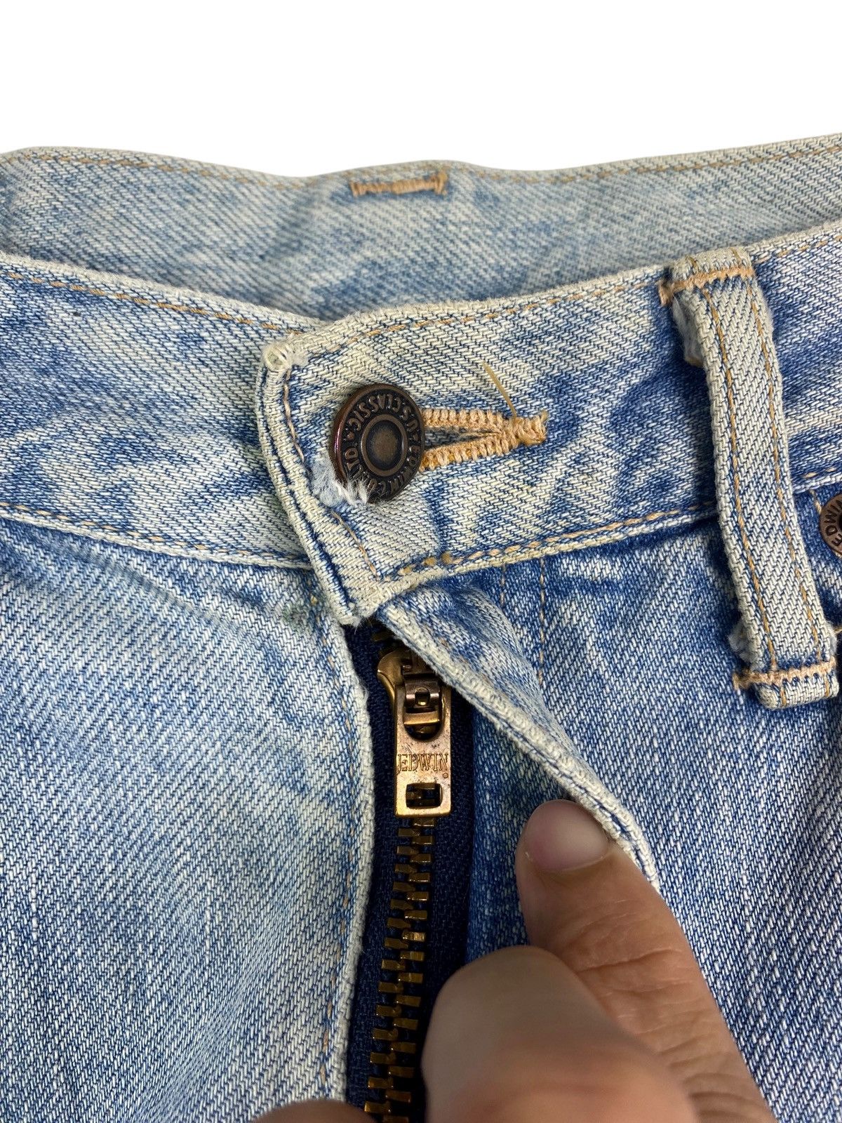 Edwin Rare‼️ Vintage Edwin Us Classic Jeans Made in Japan Size US 29 - 5 Thumbnail