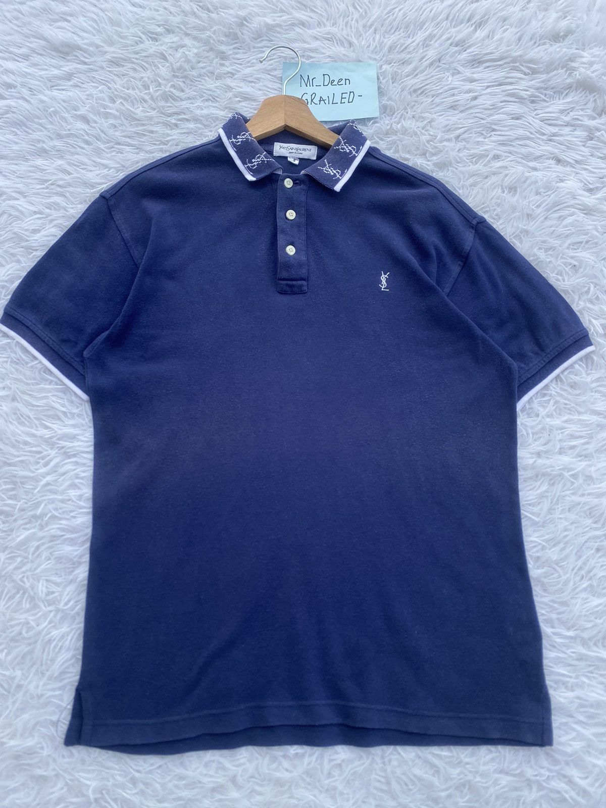 Yves Saint Laurent Rare Vintage YSL Yves Saint Laurent Polo Shirt Size US M / EU 48-50 / 2 - 5 Thumbnail