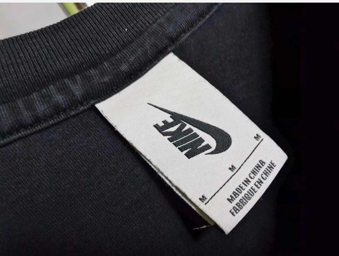 Nike × Off-White OFF-WHITE x Nike NRG A6 Tuxedo Eagle T-Shirt Ash Black Size US M / EU 48-50 / 2 - 6 Thumbnail