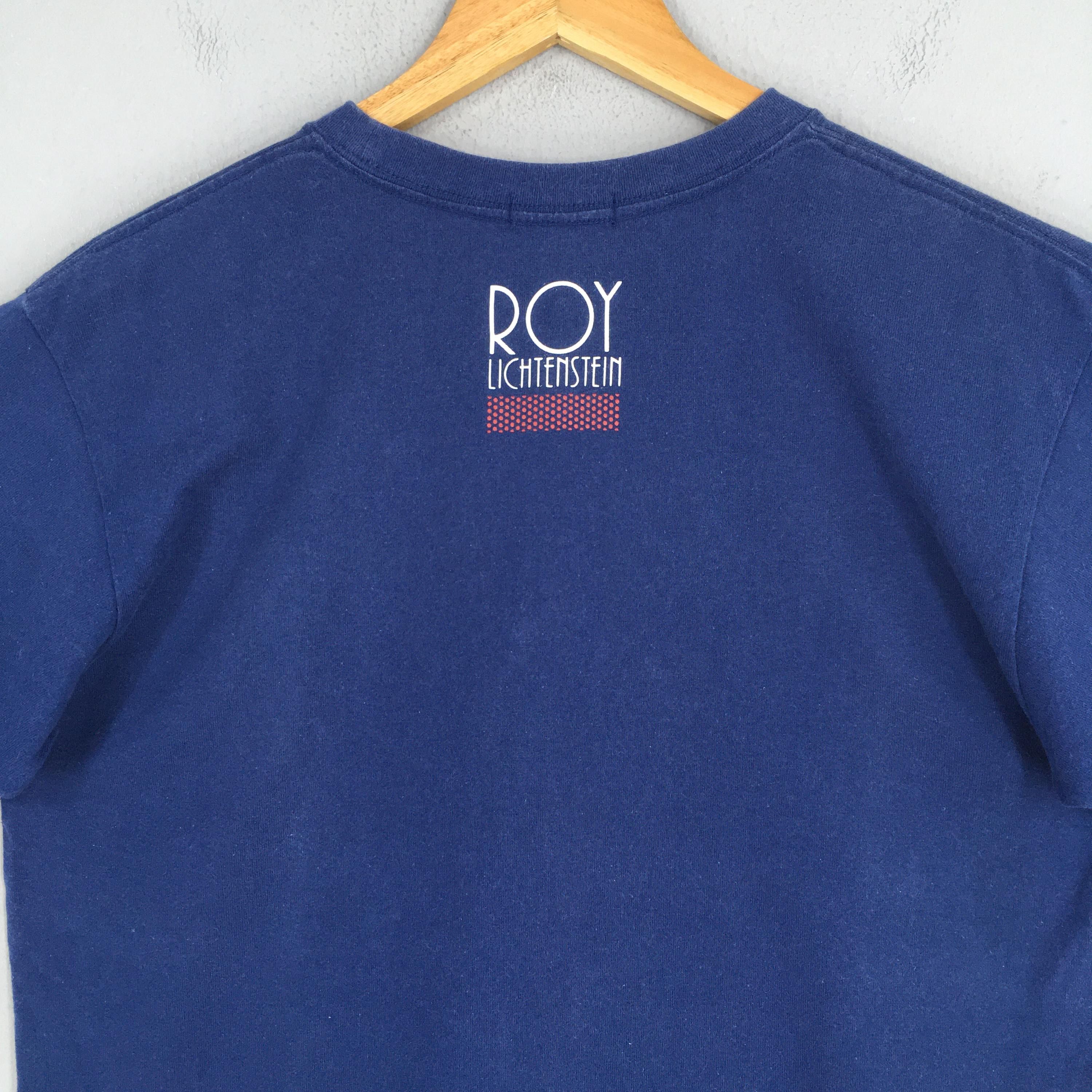 Art Comes First Roy Lichtenstein Girl with Hair Ribbon Artwork T shirt Large Size US L / EU 52-54 / 3 - 7 Thumbnail