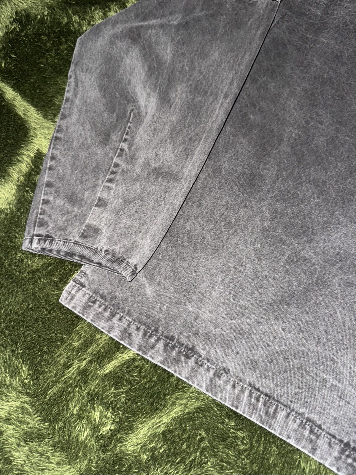 Japanese Brand [XL] cost per Kilo Vintage Wash Cotton Pullover Grey Size US XL / EU 56 / 4 - 6 Thumbnail