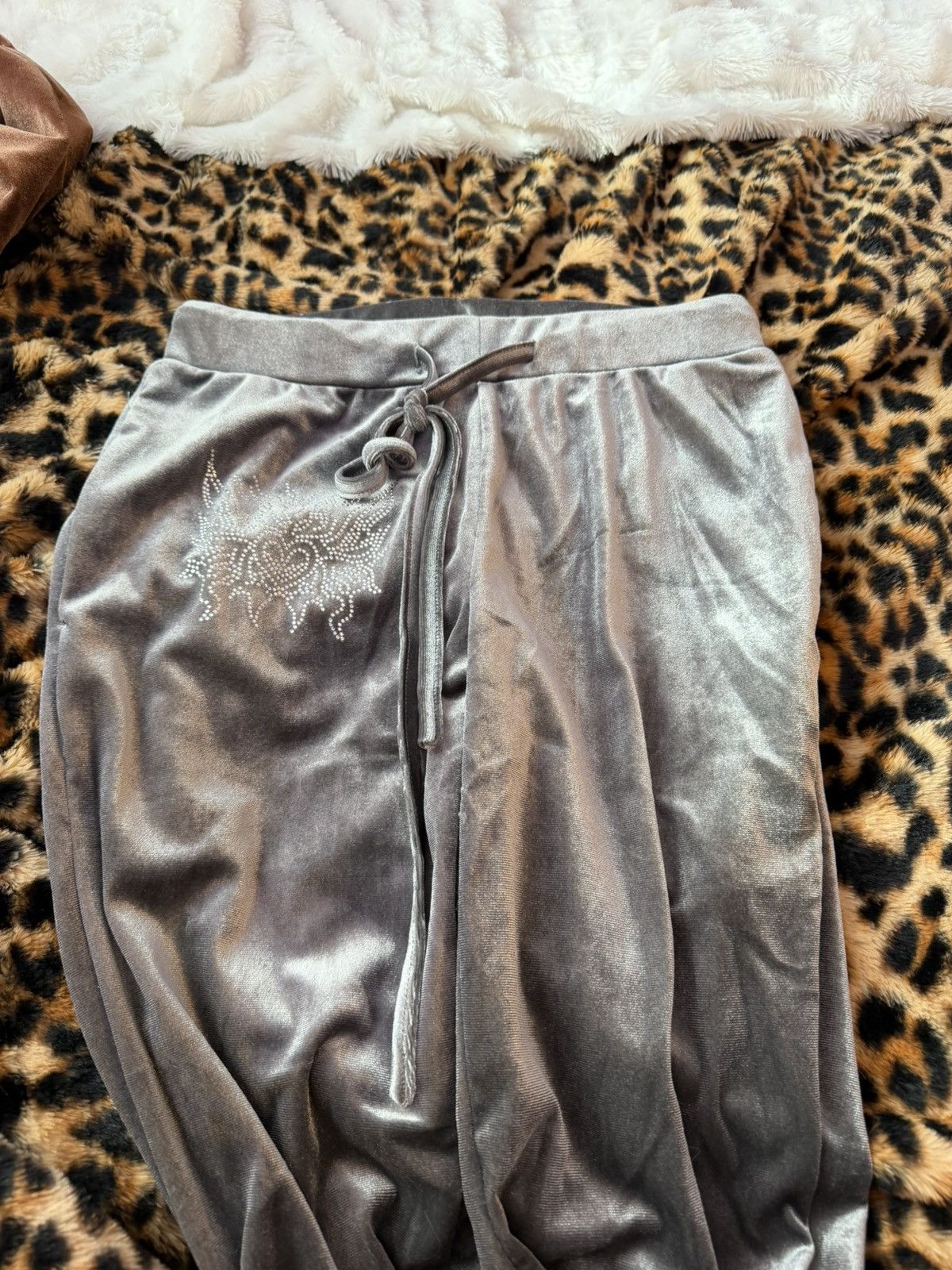 Shein y2k sweatpants Size 27" / US 4 / IT 40 - 2 Thumbnail