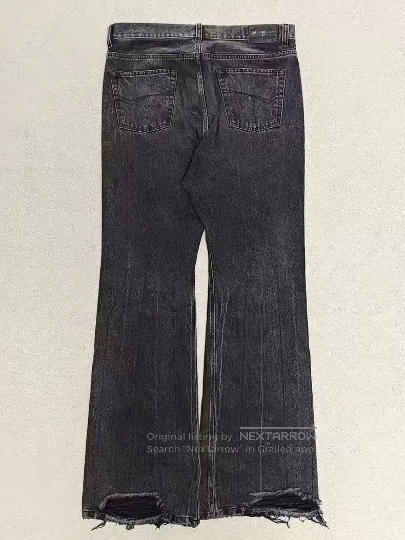Balenciaga Balenciaga Lost Tape Flared Jeans. Size US 26 / EU 42 - 2 Thumbnail