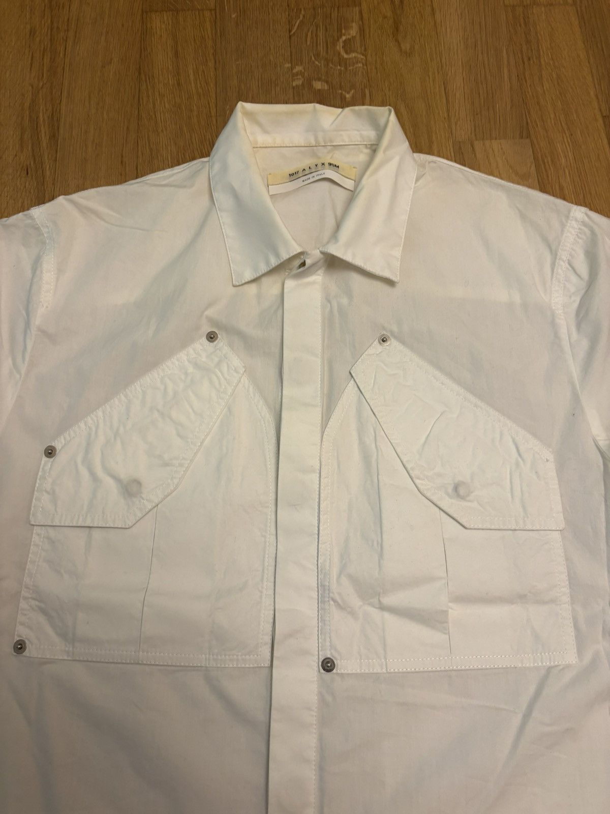 1017 ALYX 9SM 1017 Alyx 9SM Cargo Pocket Shirt Size US XL / EU 56 / 4 - 2 Thumbnail