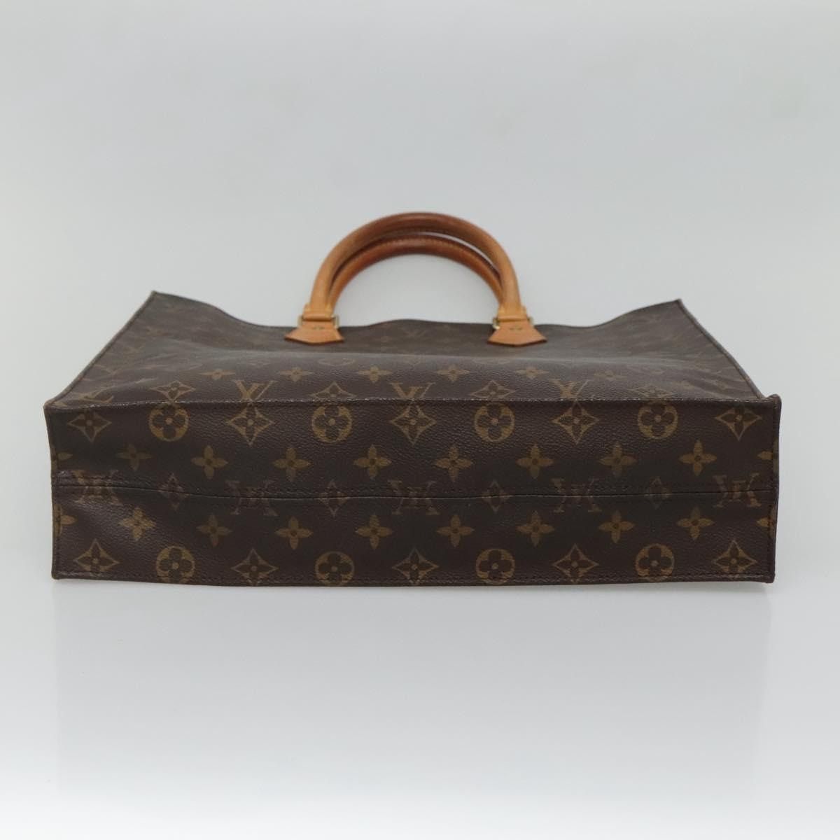 Louis Vuitton LOUIS VUITTON Monogram Sac Plat Hand Bag M51140 Size ONE SIZE - 5 Thumbnail