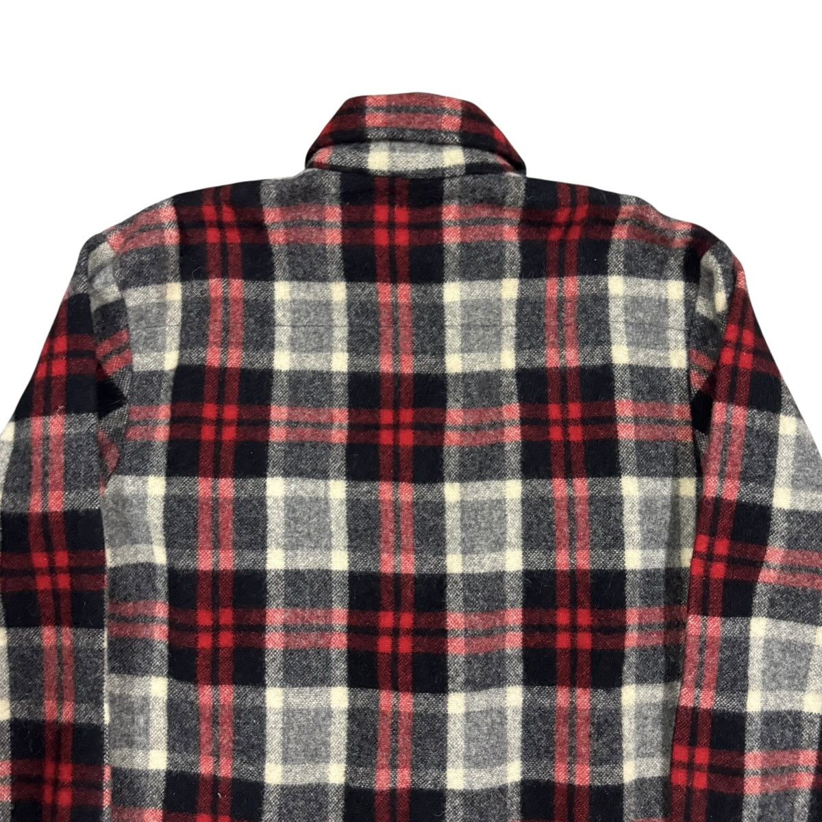 Japanese Brand Swandri Tartan Half Zipper Wool Pullover Shirt Size US S / EU 44-46 / 1 - 8 Thumbnail