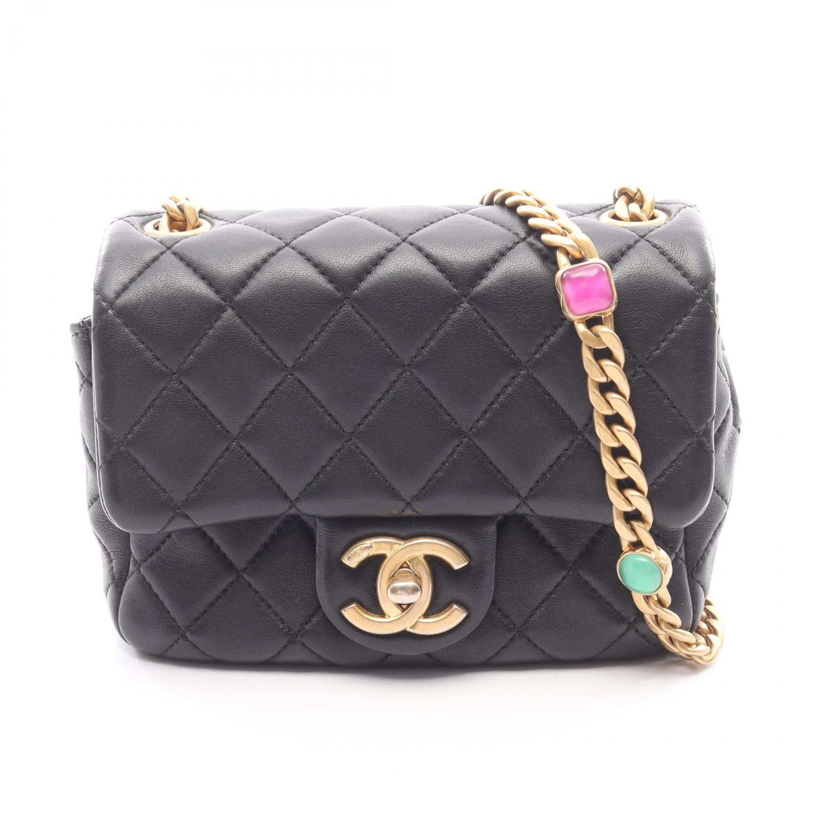 Chanel Chanel Chanel Mini Lambskin Shoulder Bag Leather Shoulder Bag AS2379 DUTY FREE for USA Size ONE SIZE - 1 Thumbnail
