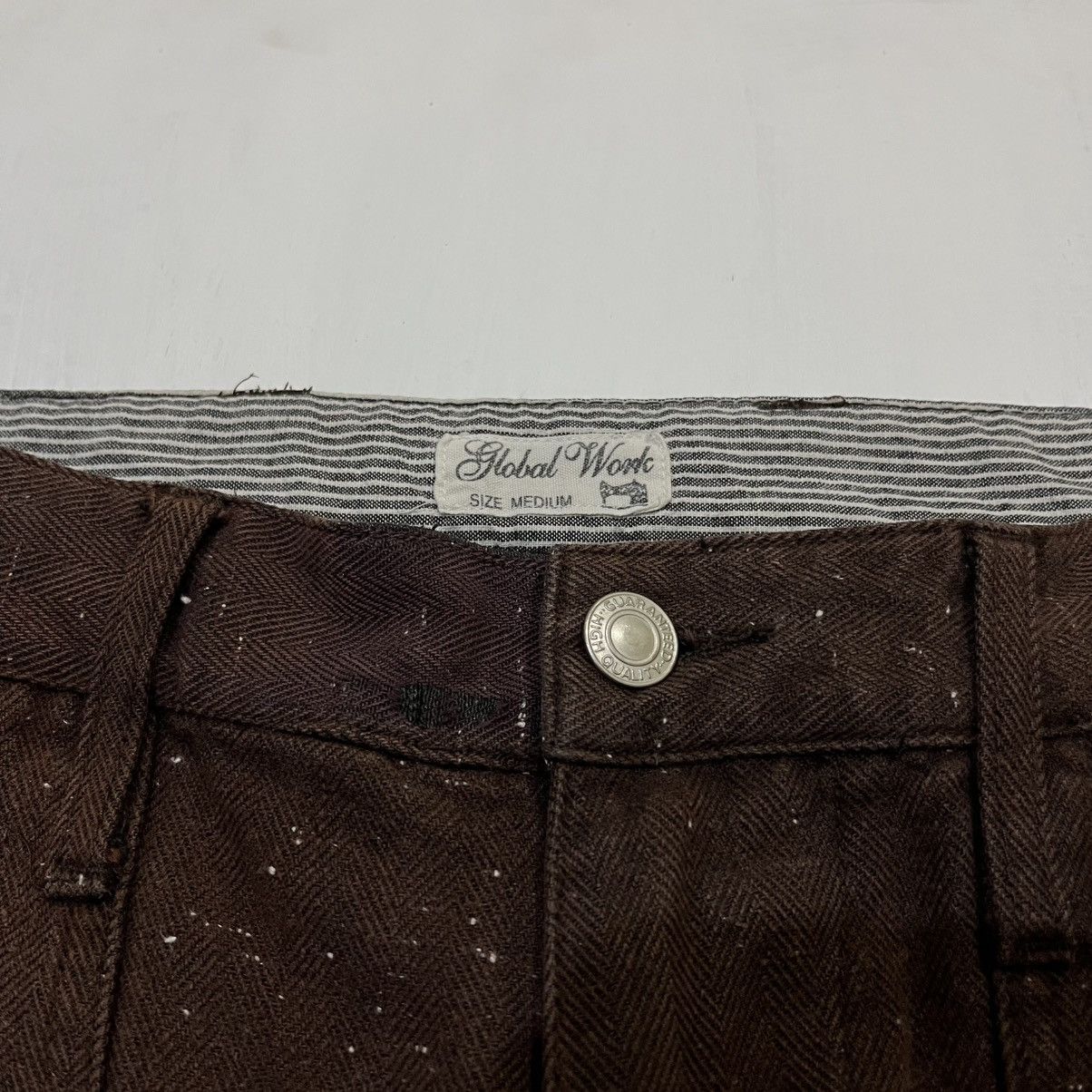Global Work Global Work Fatigue Denim Pants Size US 31 - 9 Thumbnail