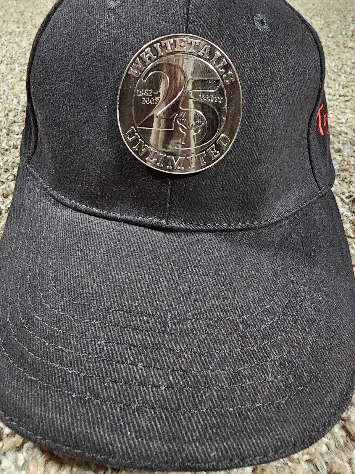 Designer team whitetails unlimited 25yr medallion hat BRIM DESTROYED Size ONE SIZE - 5 Thumbnail
