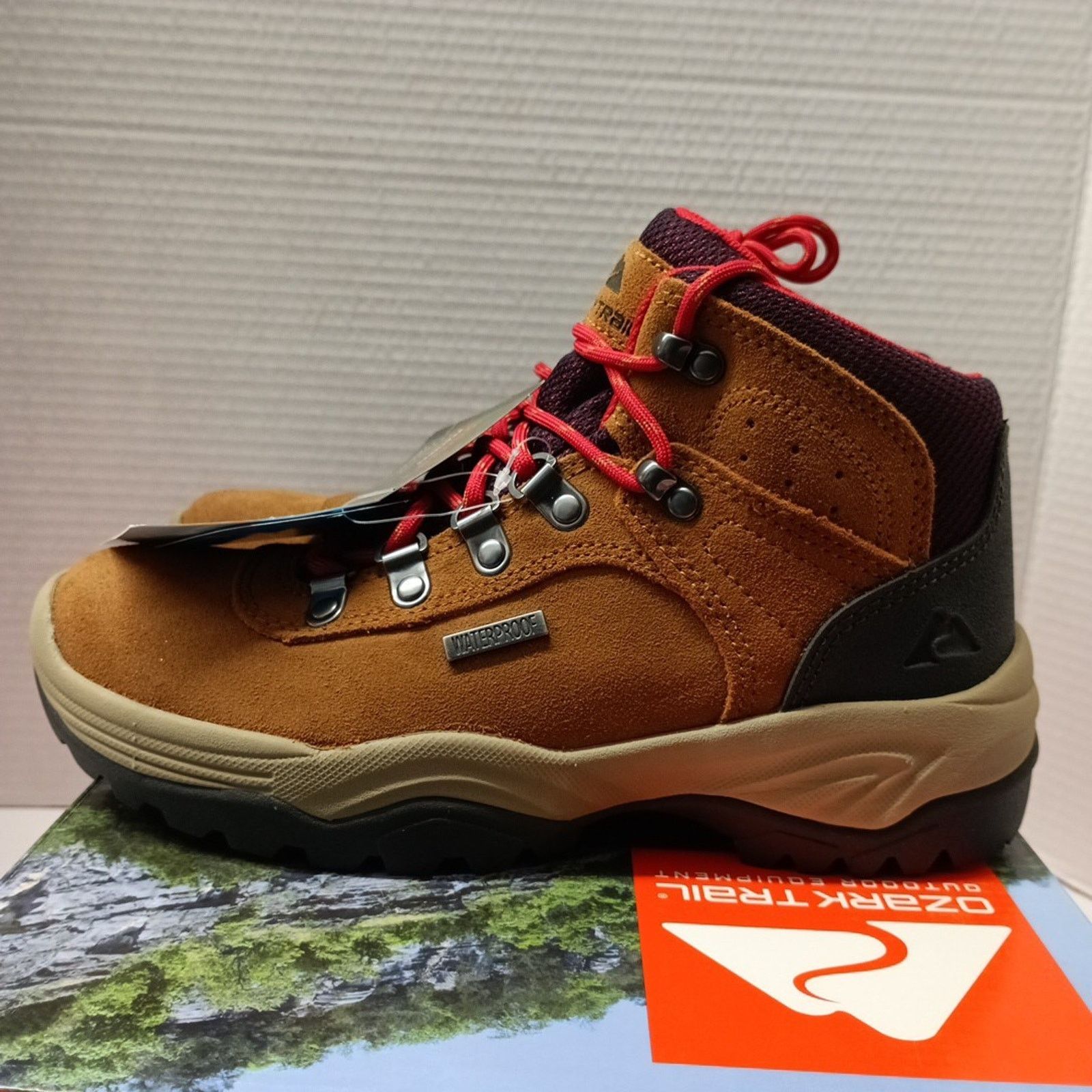 Other Ozark Trail Women's Stoneclad Hiker Boots Wheat Size 6 Size US 6 / IT 36 - 3 Thumbnail