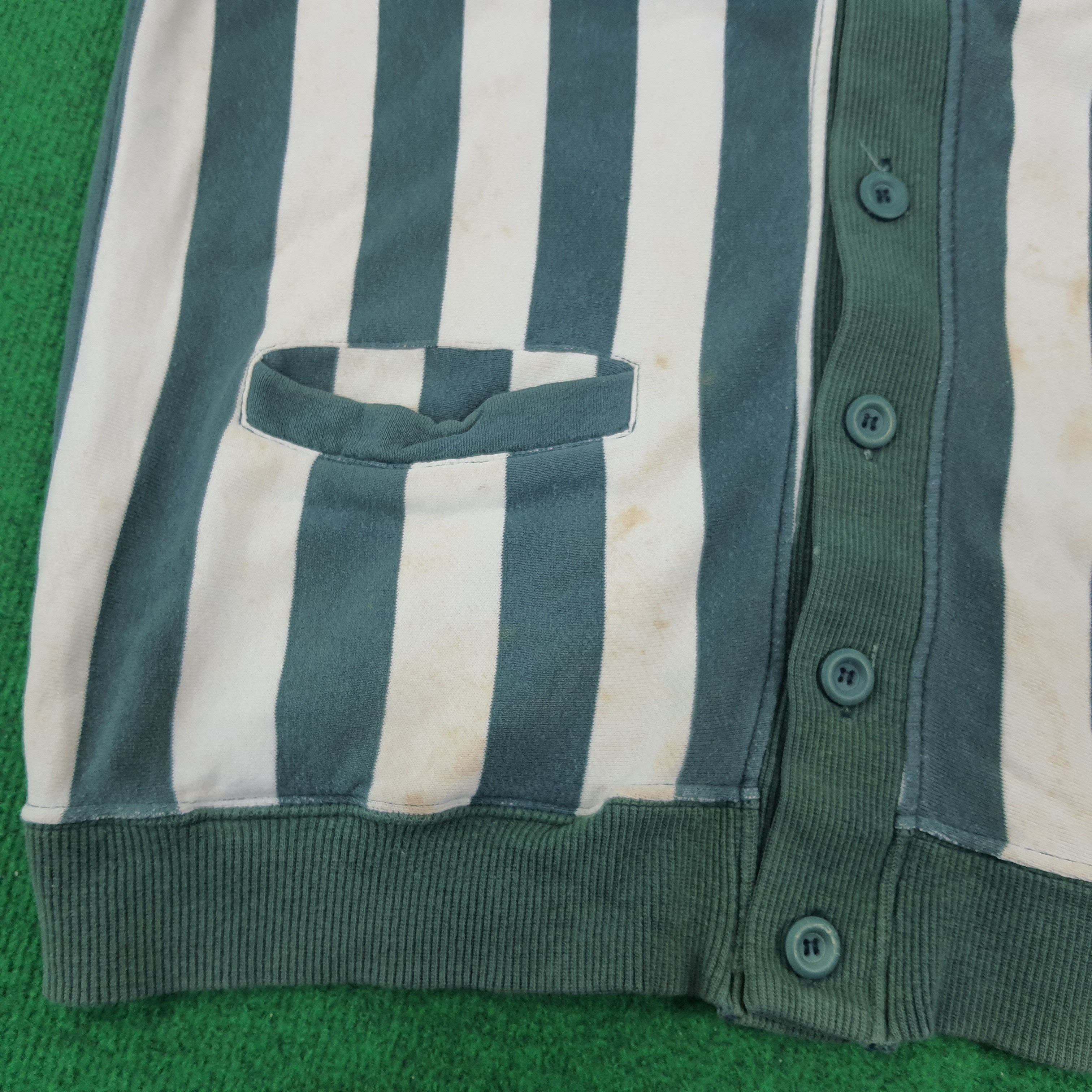 Designer × Vintage Vintage Peter House Work Play Striped Cardigans Size US M / EU 48-50 / 2 - 6 Thumbnail