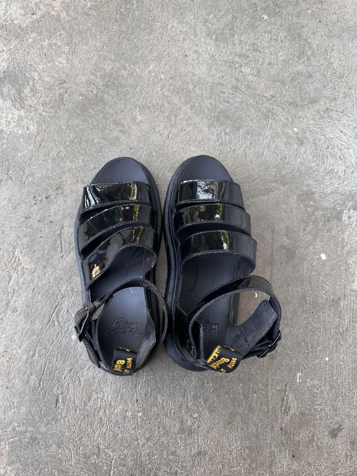 Dr. Martens Dr Martens Clarissa Black Patent Leather Sandals Uk 6 39 Size US 6 / IT 36 - 7 Thumbnail