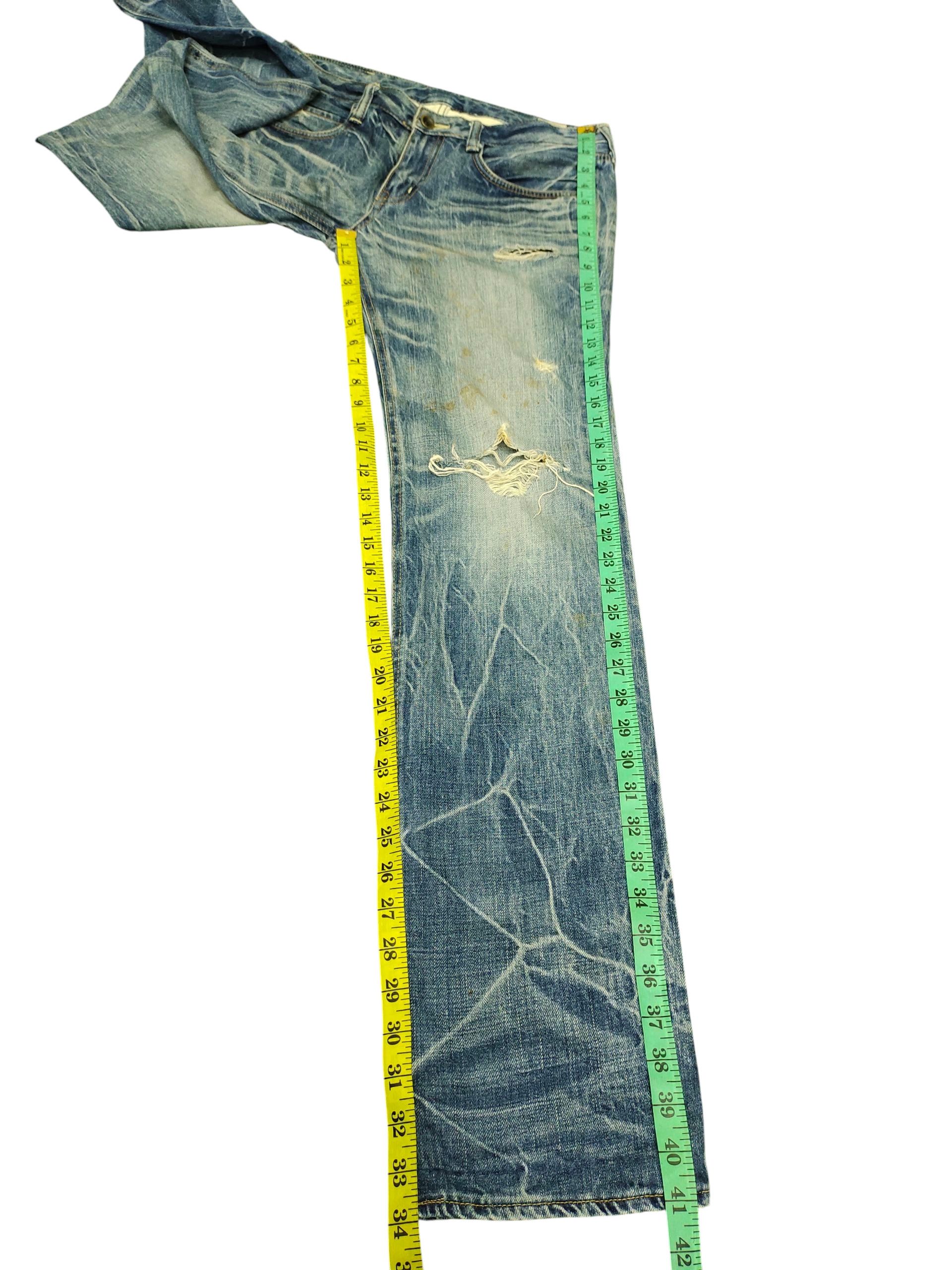 Distress Jeans Brappers Union Made Rusty Clawmark Grunge