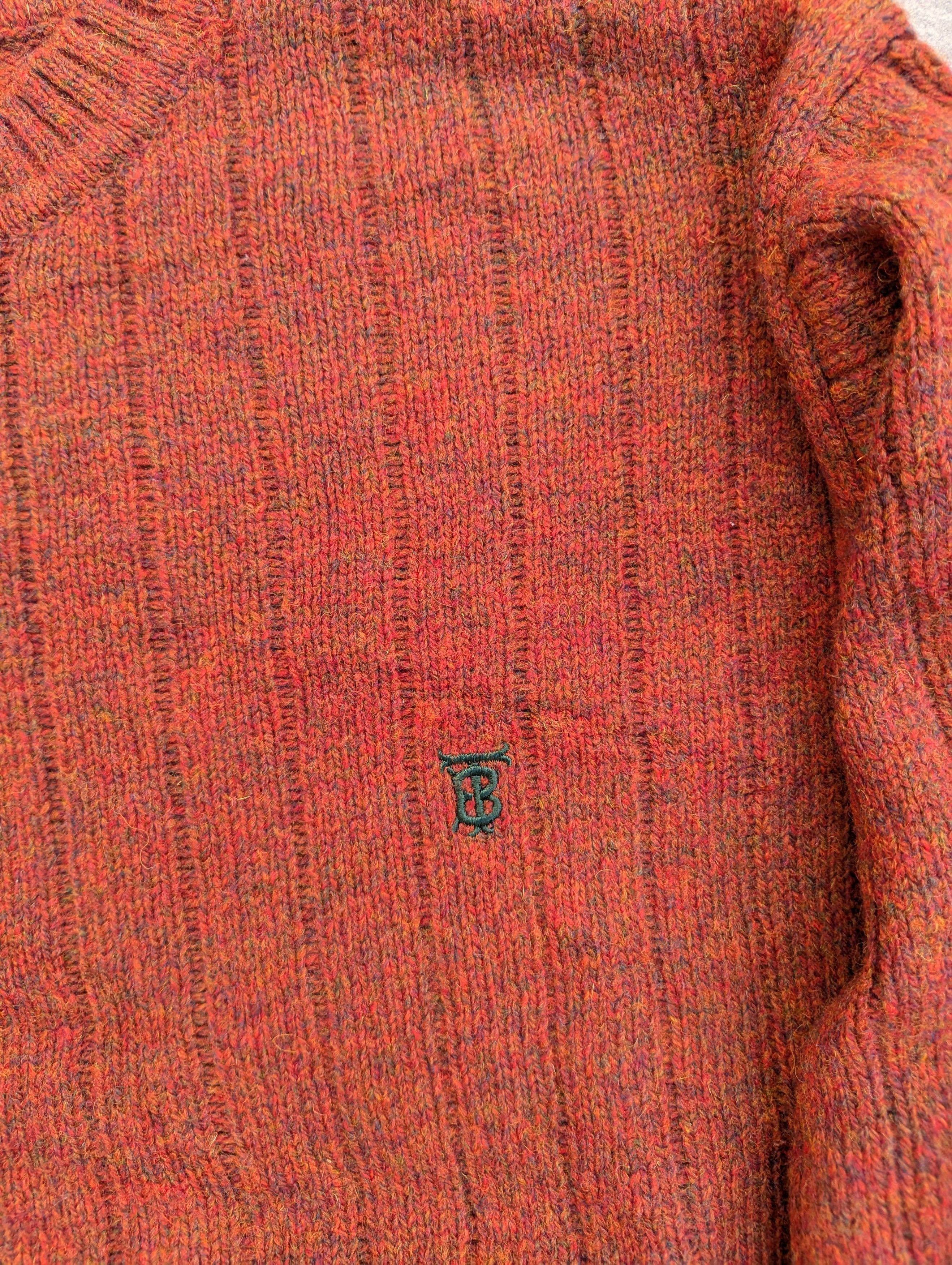 Burberry Thomas Burberry Knitted Sweatshirt Size US L / EU 52-54 / 3 - 3 Thumbnail