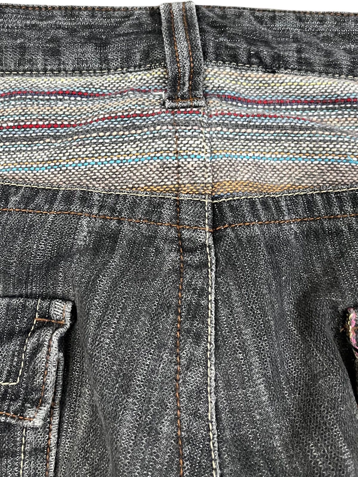 Converse Vintage Japanese Brand Y2K Unique Design Pocket Denim Size US 33 - 12 Thumbnail