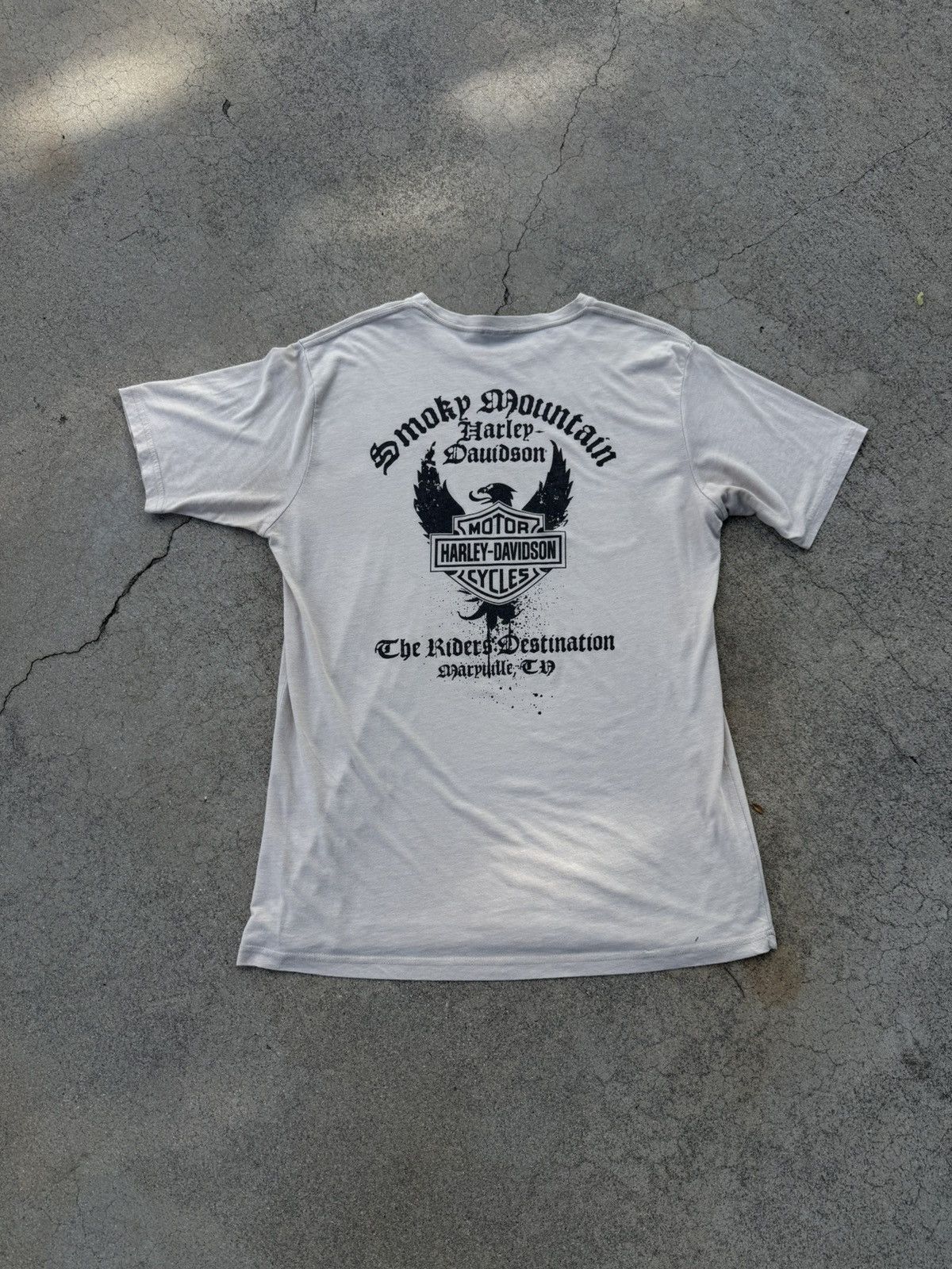 Harley Davidson Vintage Harley Davidson Tee Size US XL / EU 56 / 4 - 3 Thumbnail