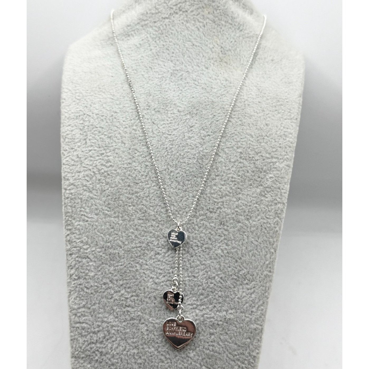 Other Vintage heart charm id necklace Size ONE SIZE - 1 Thumbnail
