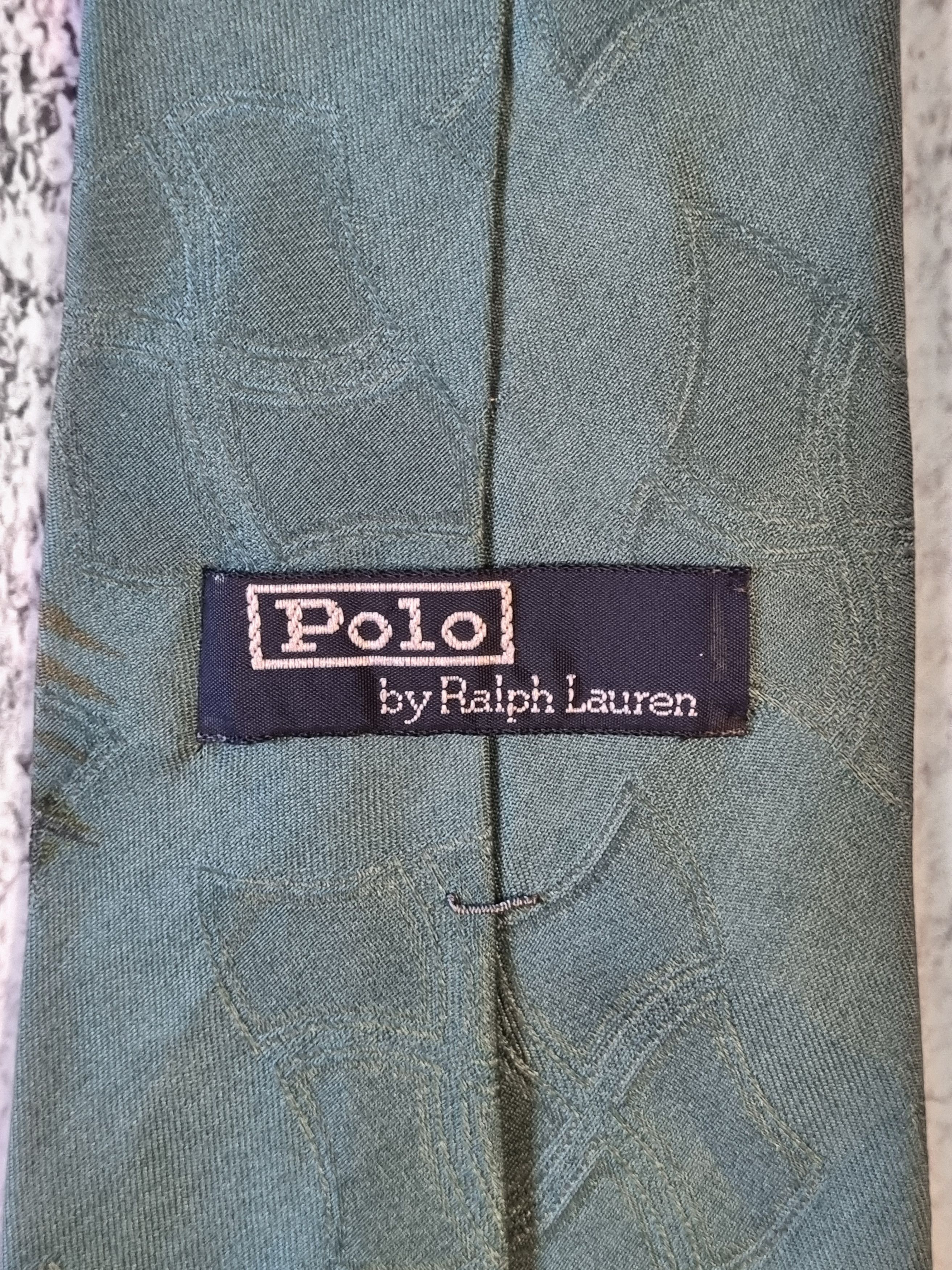 Polo Ralph Lauren Ralph Lauren Vintage Hand Made Silk Tie Size ONE SIZE - 6 Thumbnail