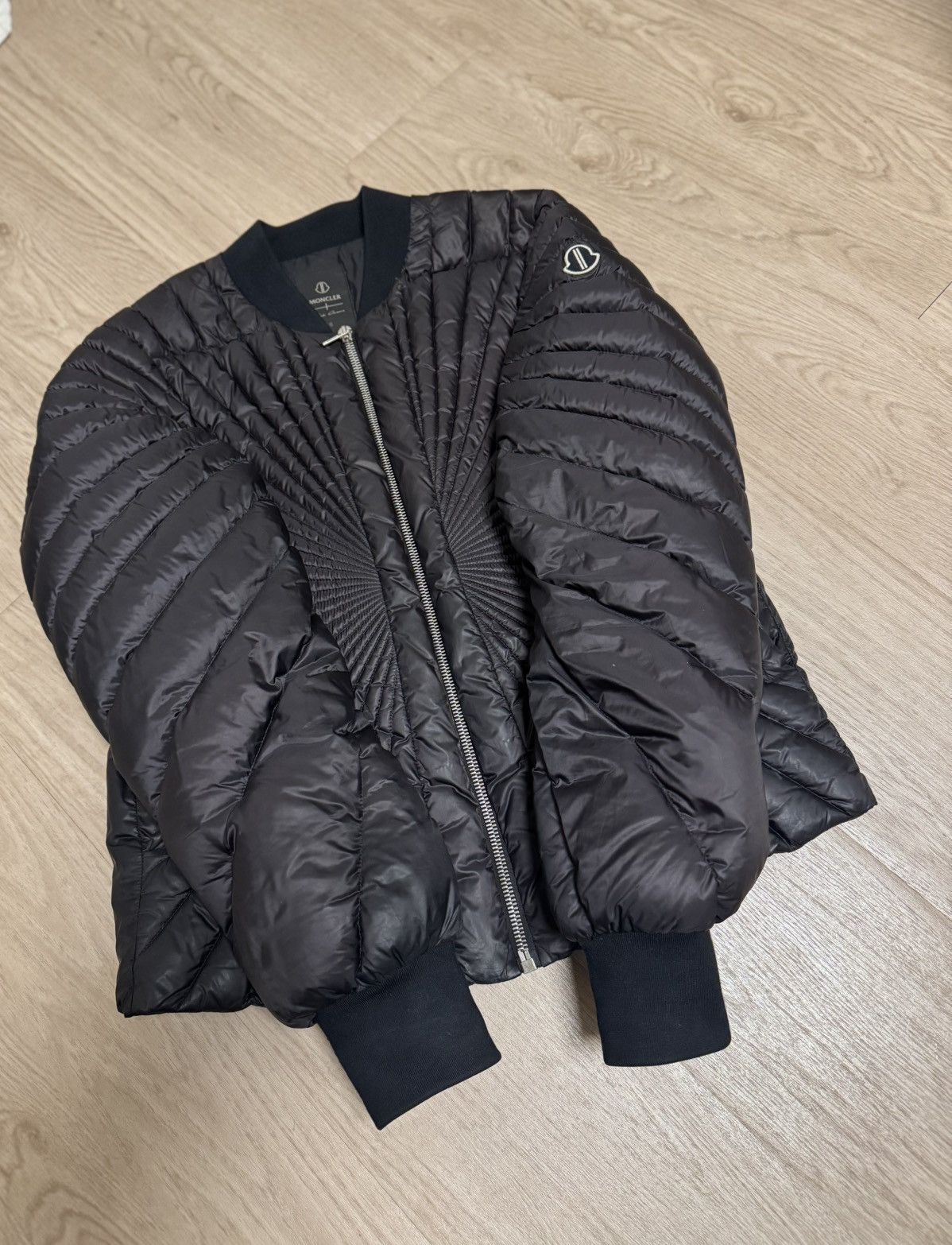 Moncler × Rick Owens Moncler x Rick Owens Cyclopic Down Puffer Jacket Black Size US L / EU 52-54 / 3 - 1 Thumbnail