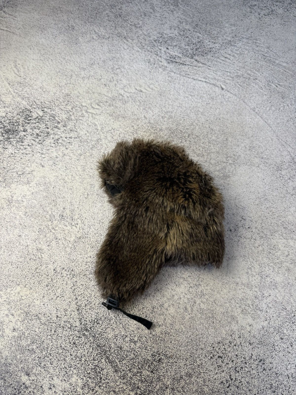 Vintage Ushanka Trapper Hat Furry Mohair Fuzzy Fur Hat Y2K 90s rare Size ONE SIZE - 14 Thumbnail