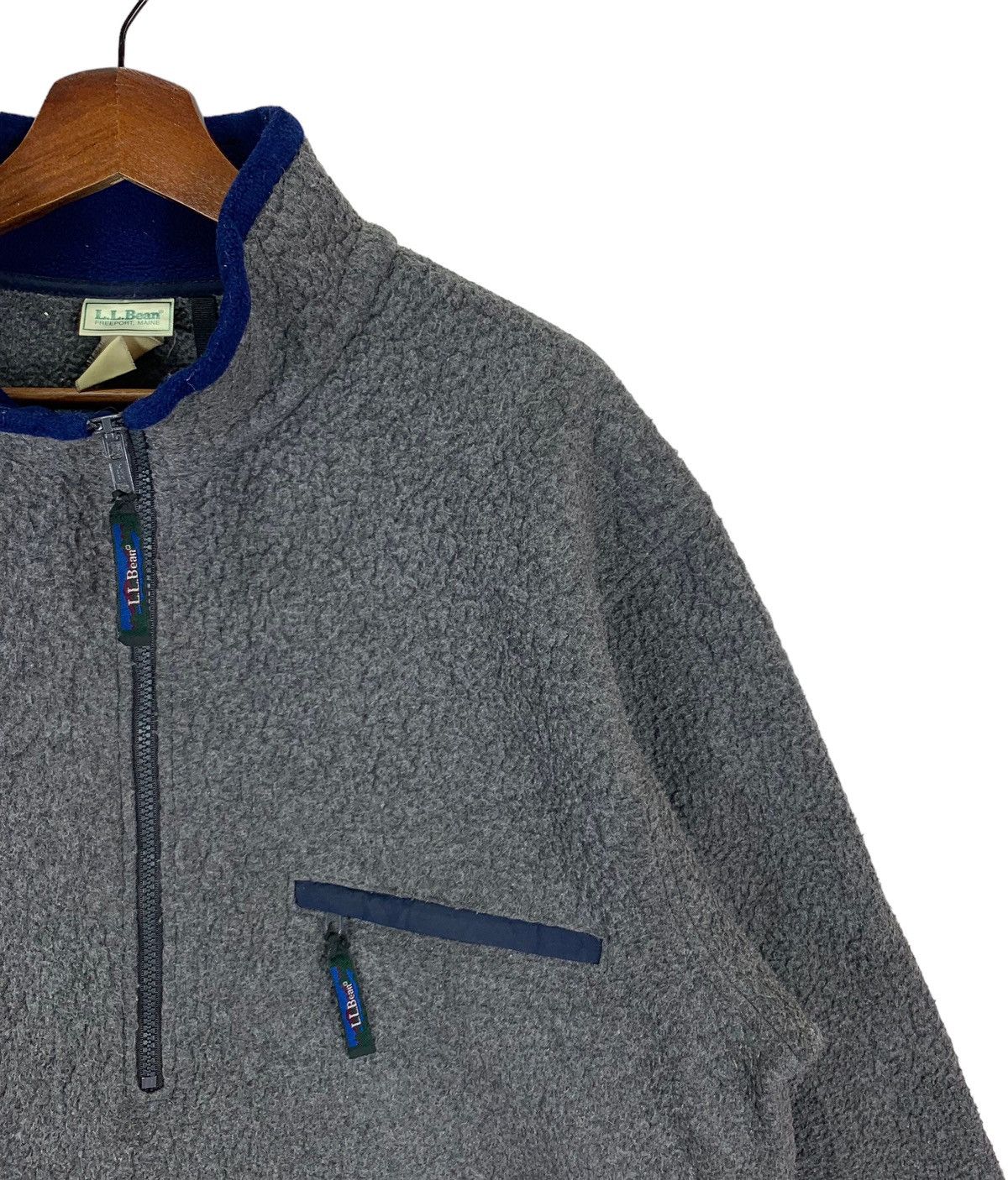 L.L. Bean 🔥🔥VINTAGE LL BEAN OUTDOOR HUNTING FLEECE SWEATER Size US M / EU 48-50 / 2 - 5 Thumbnail