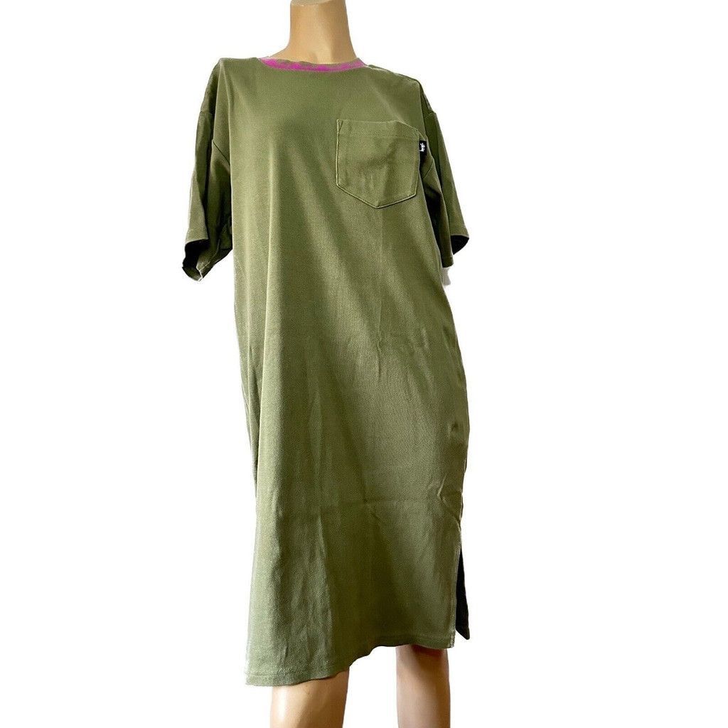 Stussy Stussy Y2K Ringer Crew TShirt Dress Aztec Green Hippie Small Size S / US 4 / IT 40 - 3 Thumbnail