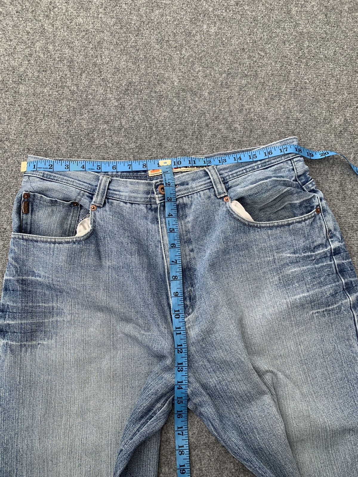 Pepe Jeans Y2K Pepe Jeans London Light Wash Baggy Fit Denim Jeans Size US 36 / EU 52 - 9 Thumbnail