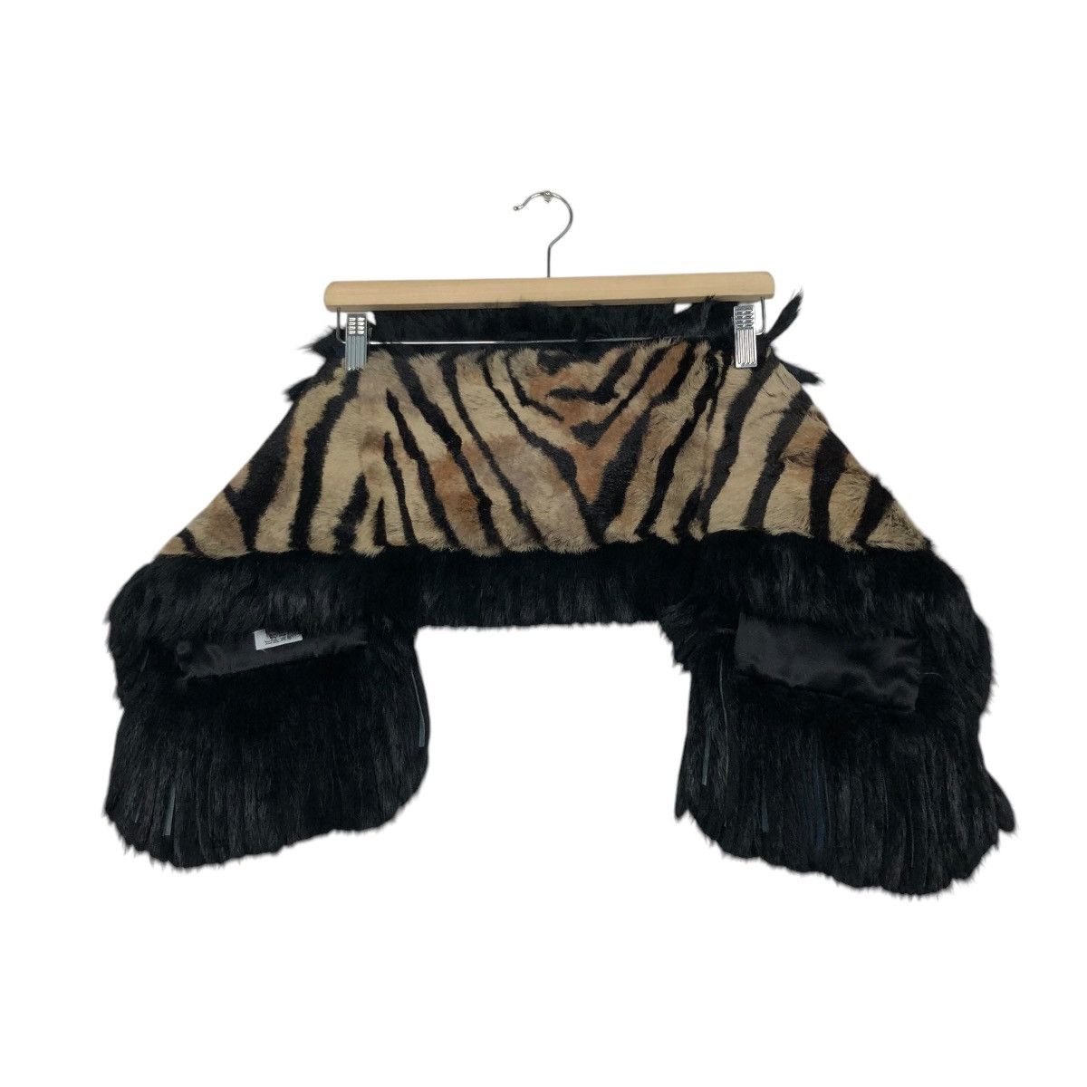 Vintage 🔥VINTAGE SCARFT MINK FUR SALVATORE FERRAGAMO MADE IN ITALY Size ONE SIZE - 2 Thumbnail