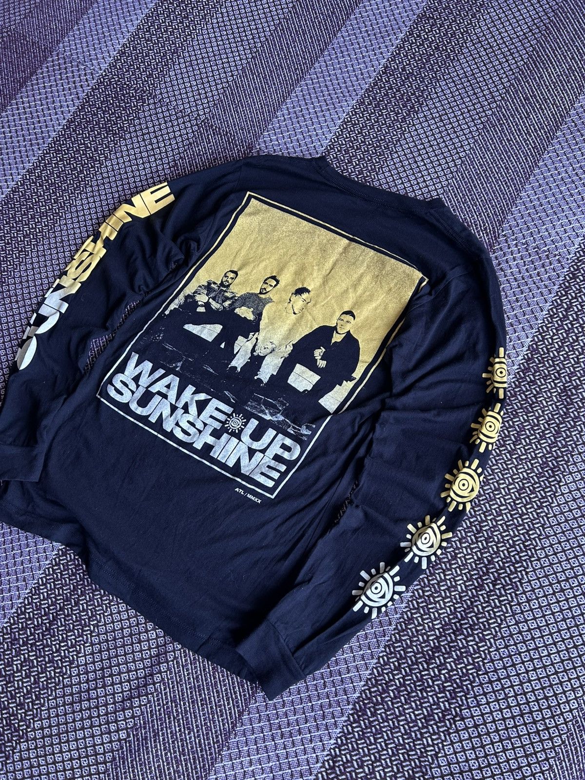 Band Tees ALL TIME LOW WAKE UP Sunshine 2020 Album Long Sleeve T-shirt Size US S / EU 44-46 / 1 - 2 Thumbnail