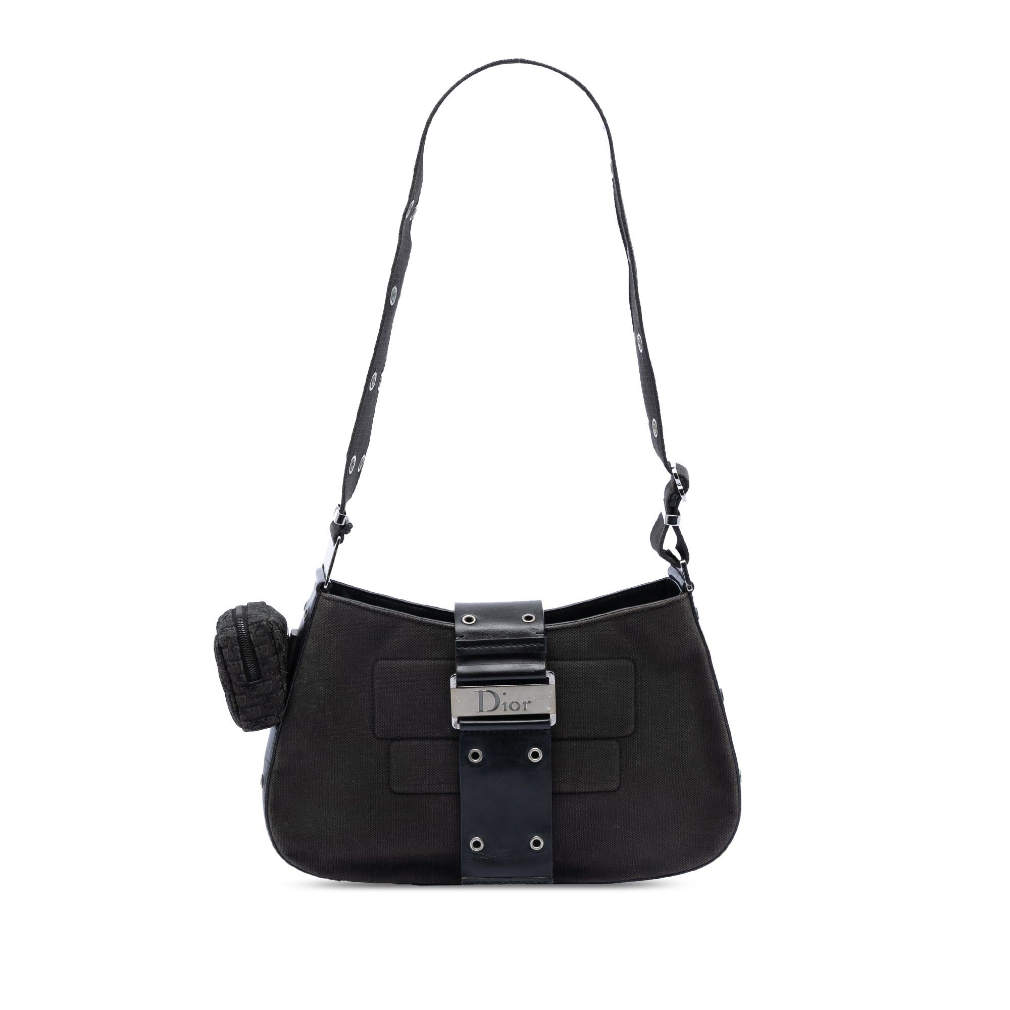 Dior Canvas Street Chic Columbus Shoulder Bag Size ONE SIZE - 1 Thumbnail